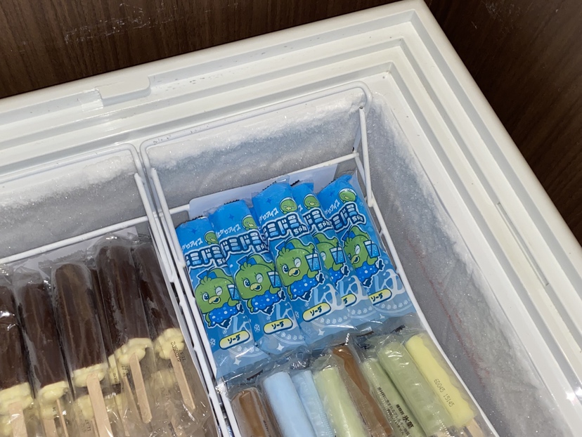 ◆湯上りアイス『ドミドミちゃん』