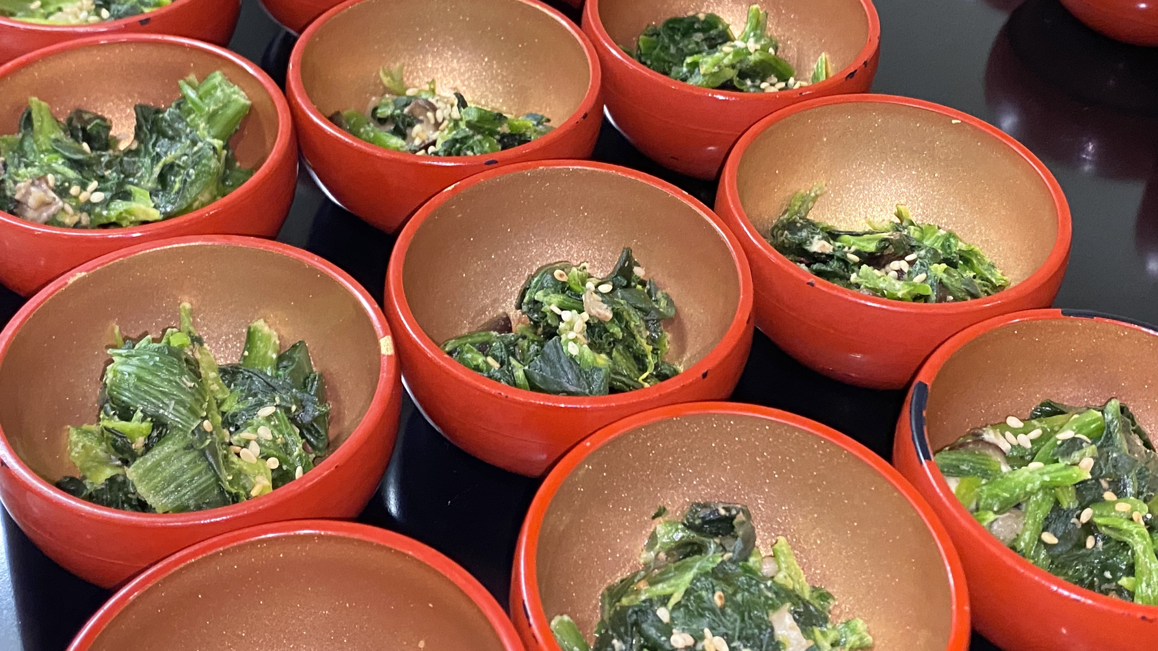 ◆朝食　味めぐり小鉢横丁（イメージ）季節ごとに内容変更致します。