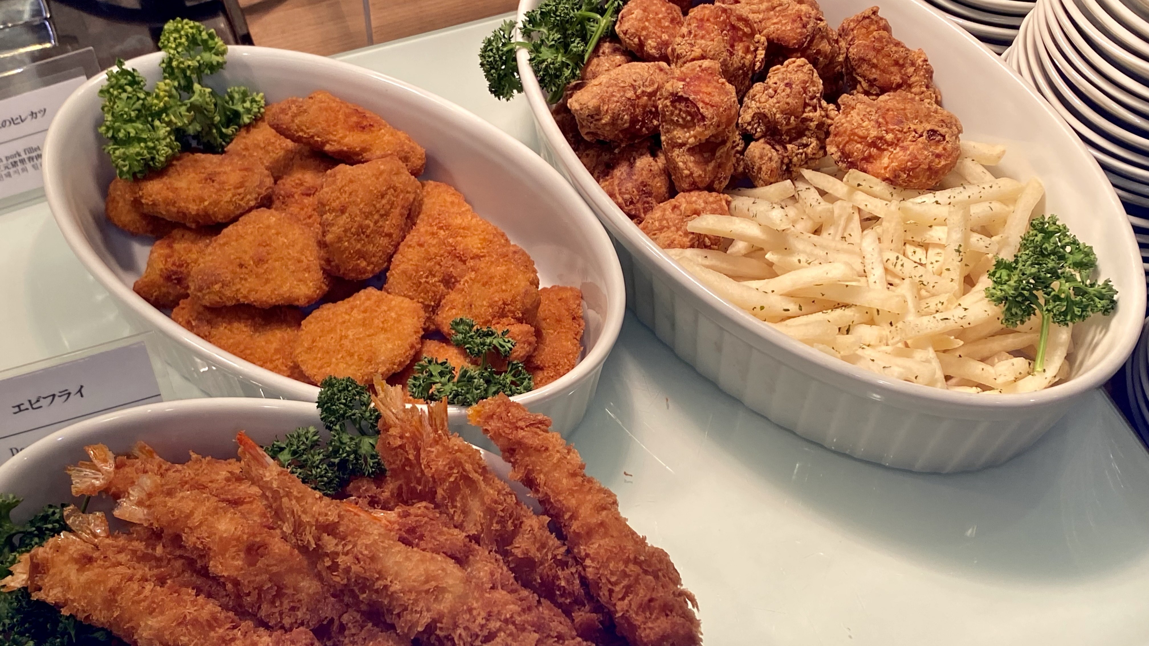 ◆朝食　揚げ物コーナー（イメージ）