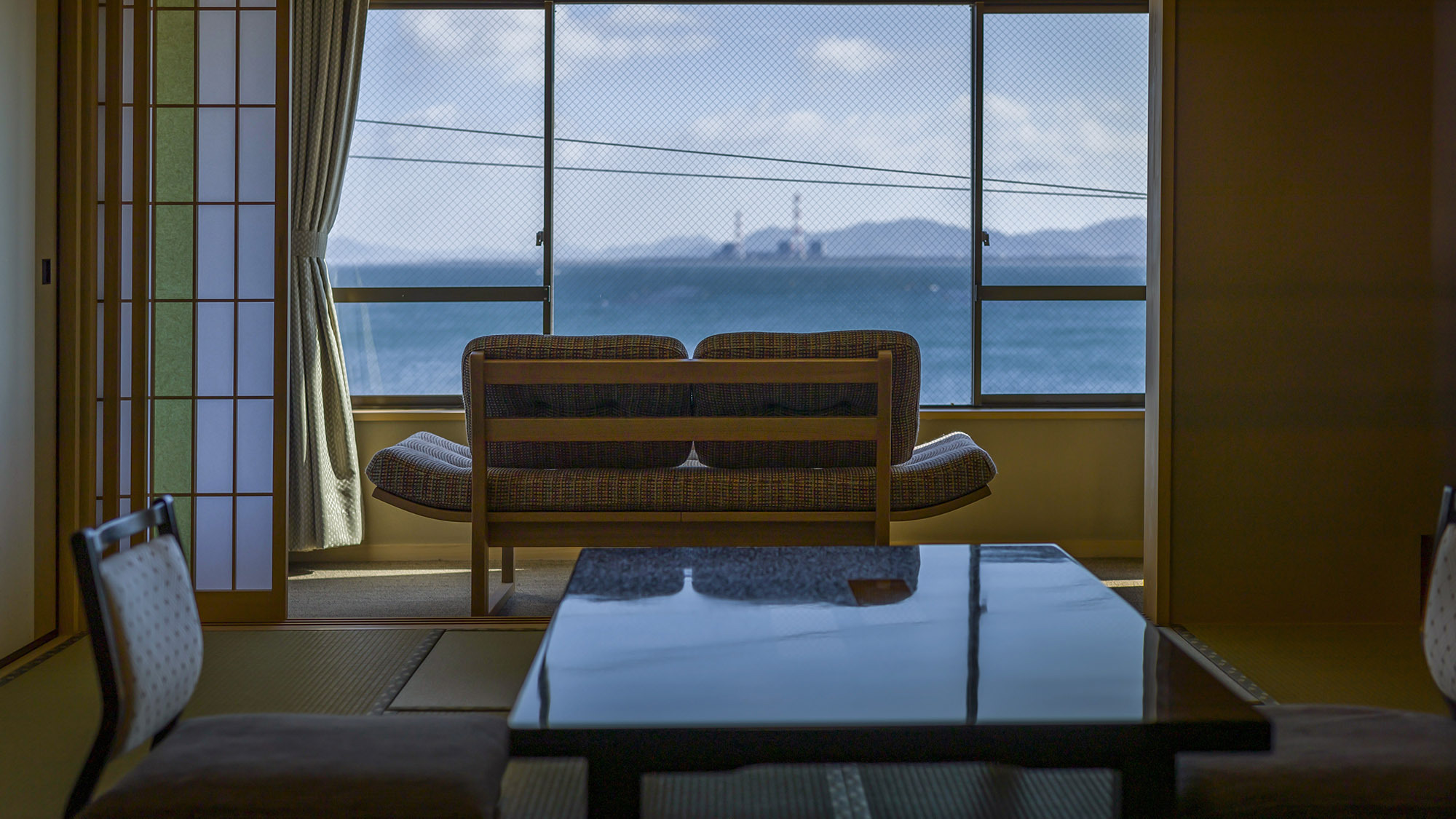 ・【山桜桃】和室から美しい海を眺められます