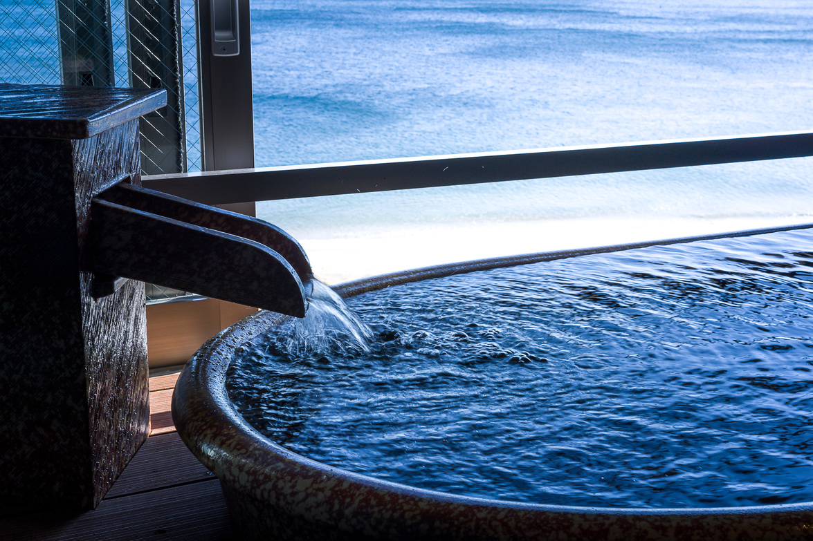 半露天風呂付　特別室「山桜桃梅（ゆすらうめ）」お風呂