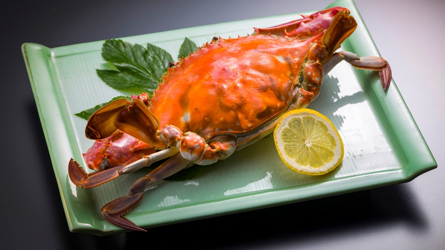 ・【お食事一例】ボリューム満点　渡り蟹