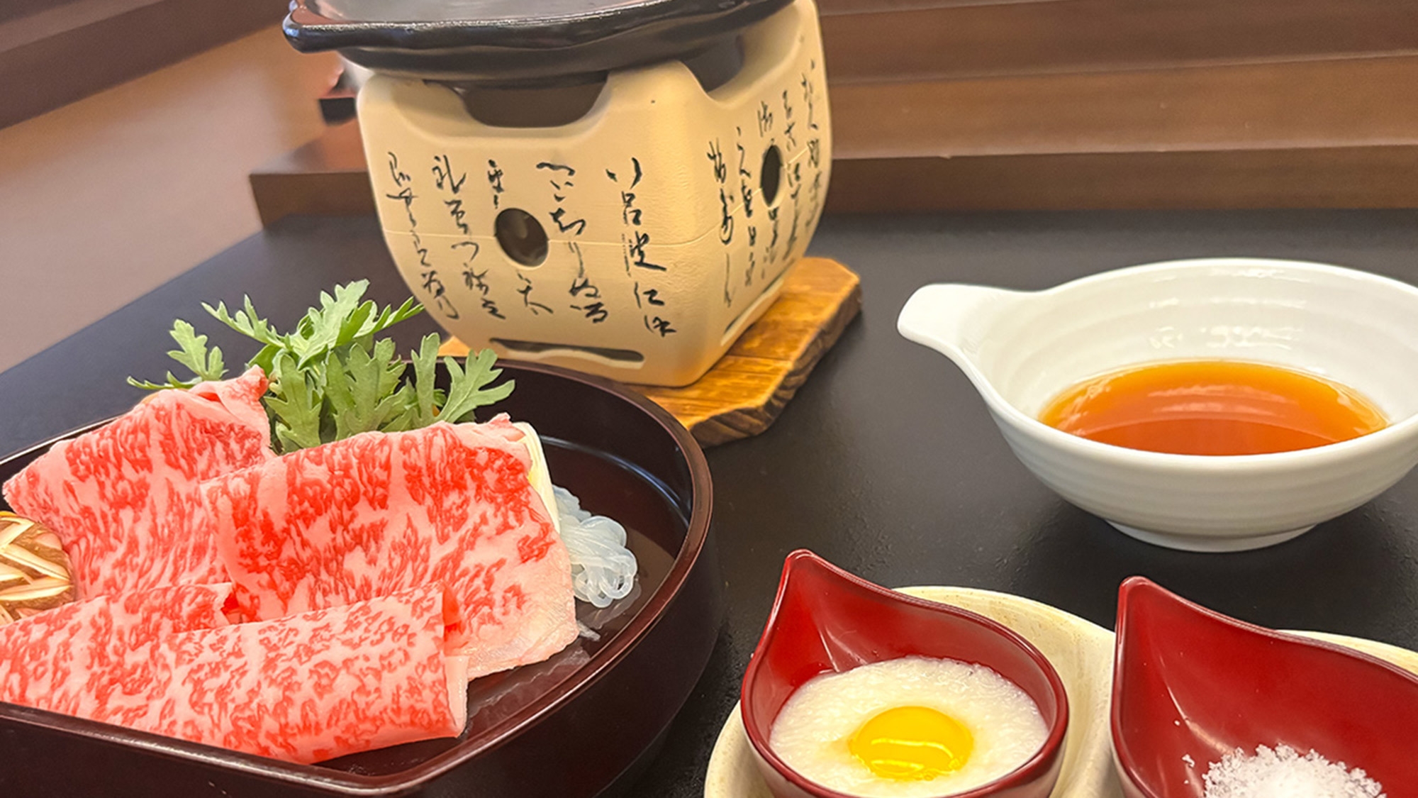 【楽天トラベルサマーSALE】山形牛メイン料理を選べる＜すき焼・炙り焼きすき・しゃぶしゃぶ・陶板焼＞