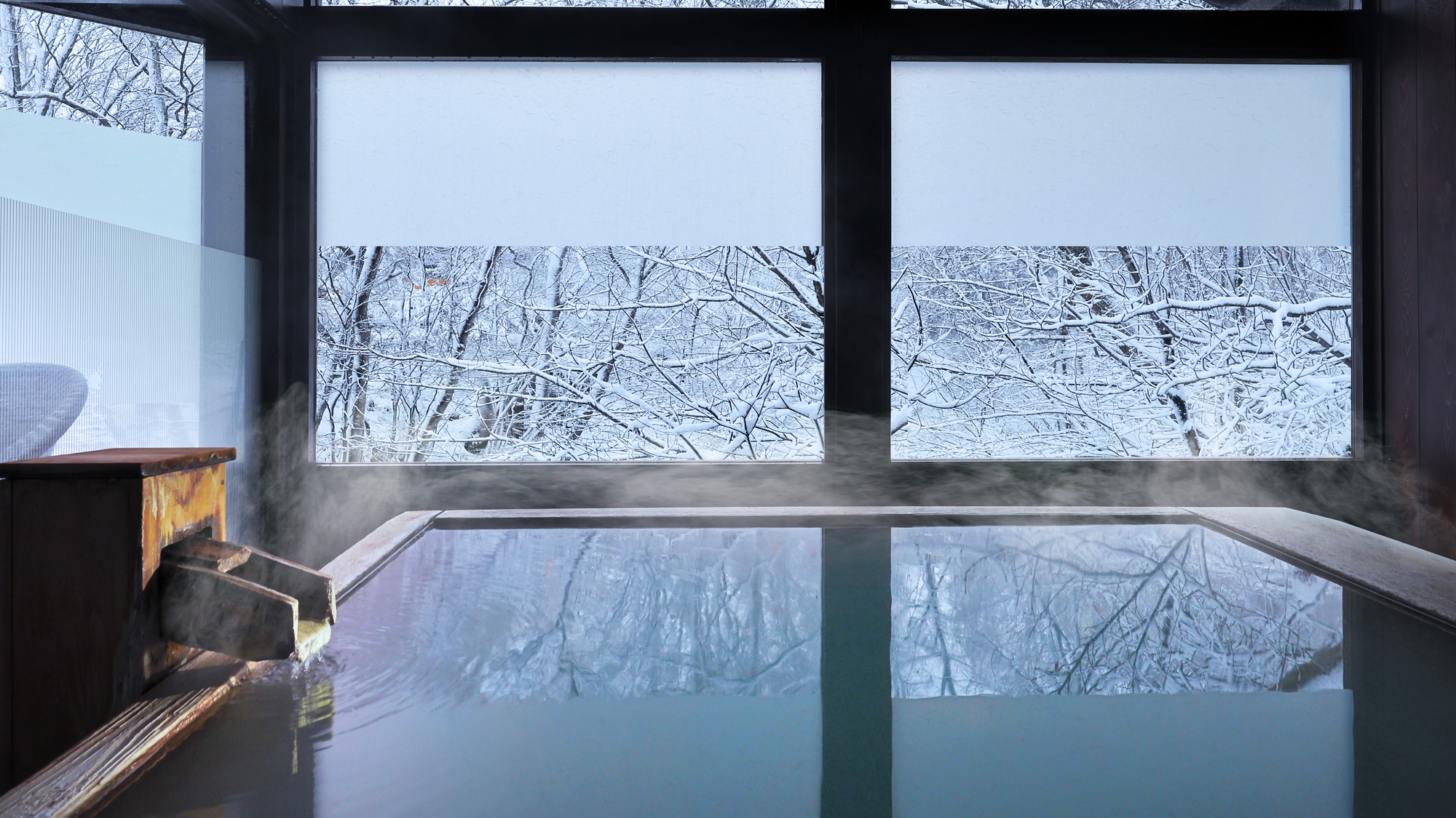 貸切風呂 里の恵み湯（眺望：山 / 川）