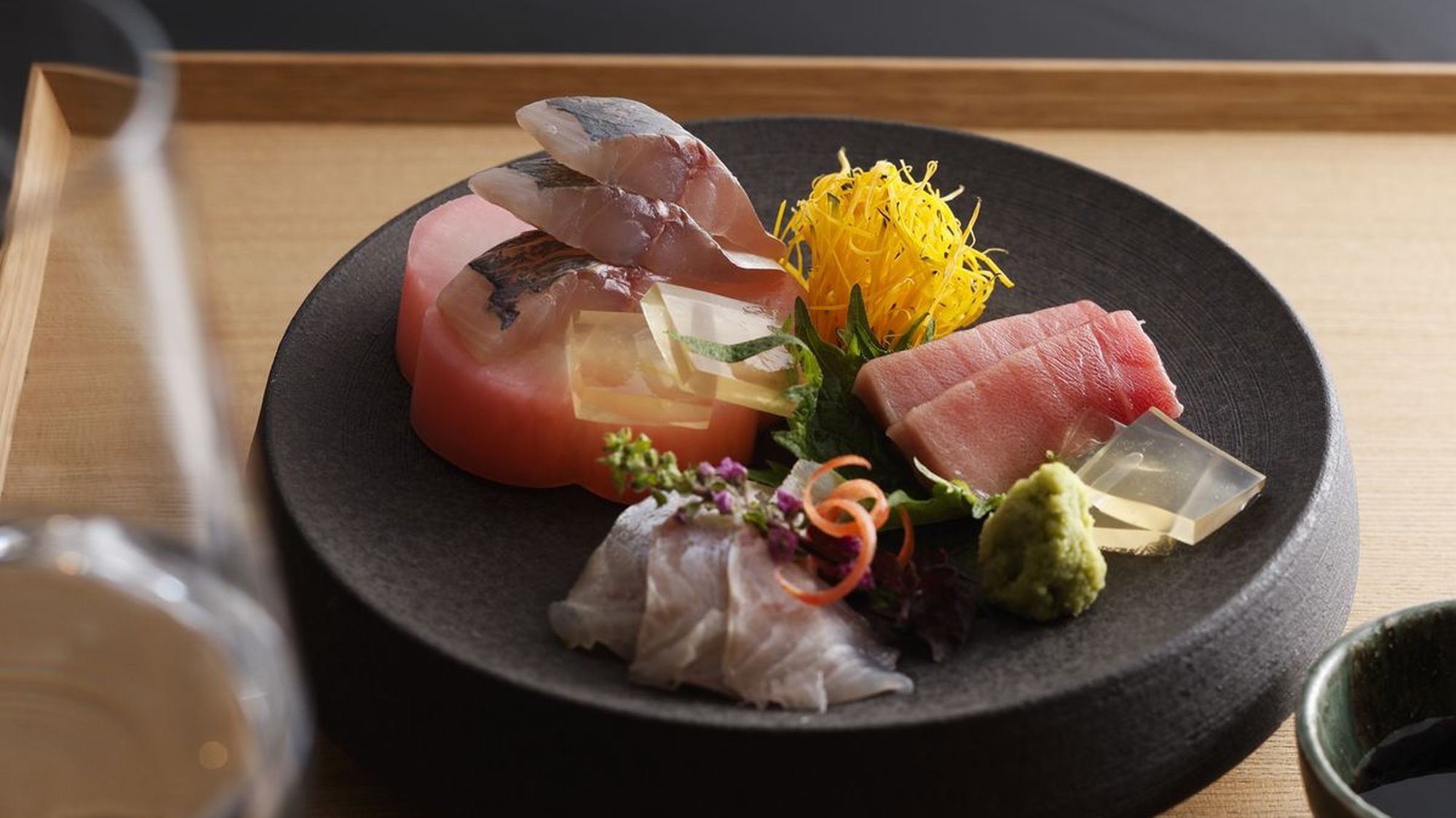 ◆平日限定◆　日帰り向け炉端会席（７品）／１６時〜２１時の５時間滞在　【　美味少量／夕食付　】