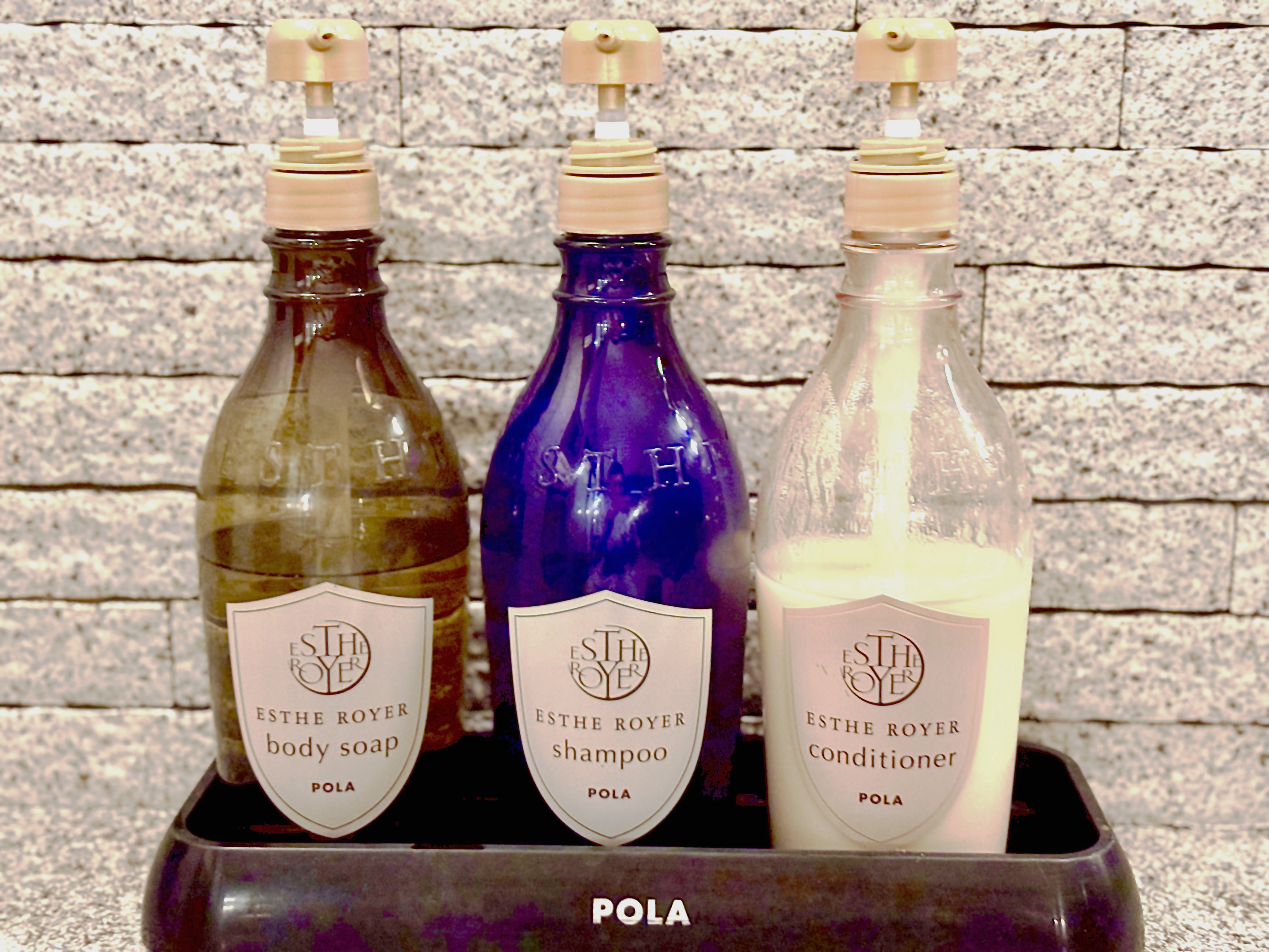 大浴場内アメニティ（ボディソープ・シャンプー・トリートメント）