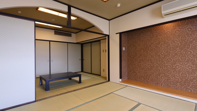 【東館】 二間以上 5名以上のグループ・ご家族に　広々としたお部屋をご用意いたします