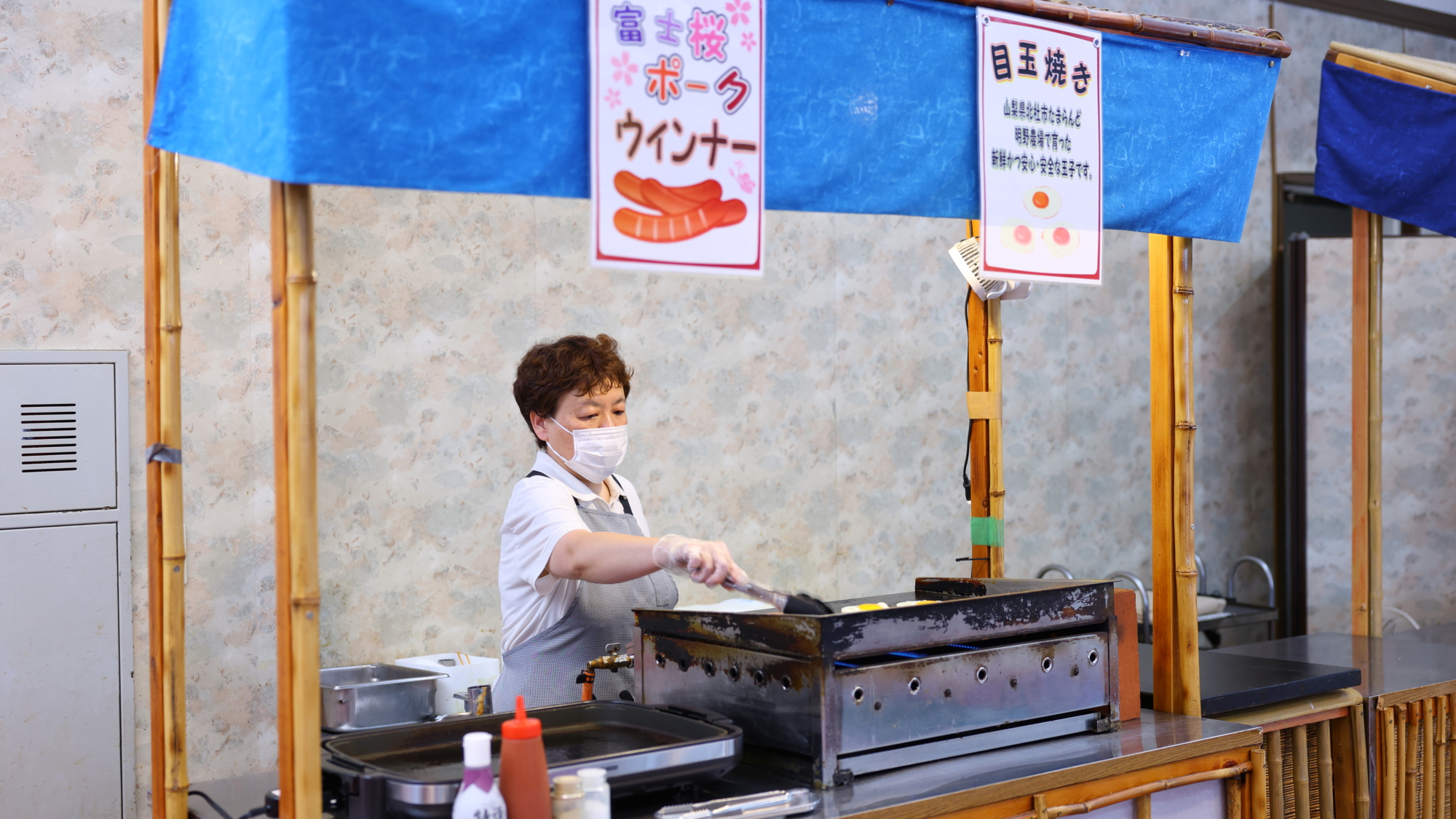 【ご朝食】バイキングイメージ　作りたてをお召し上がりいただけます