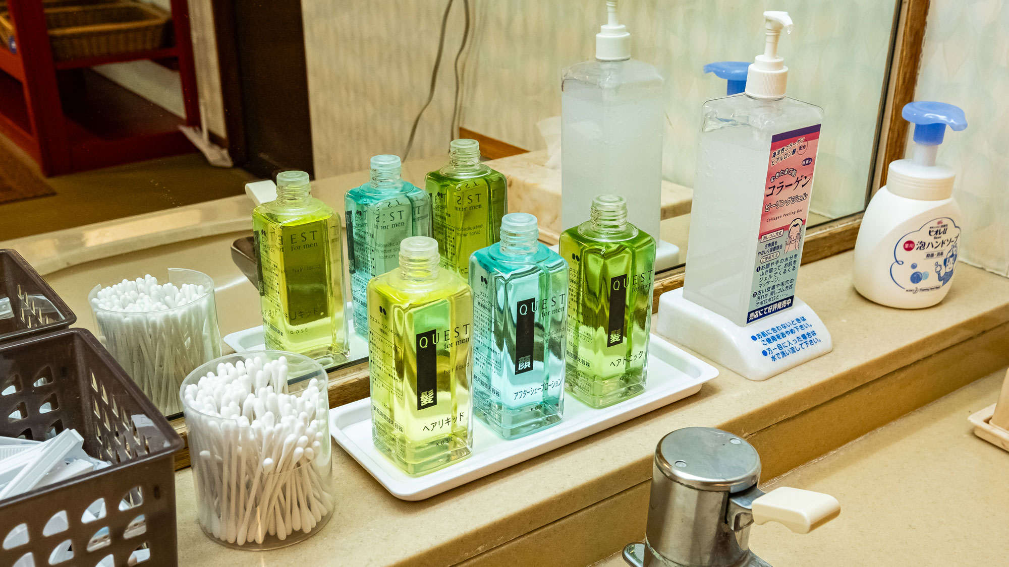 【西館1階】男性用大浴場　アメニティ
