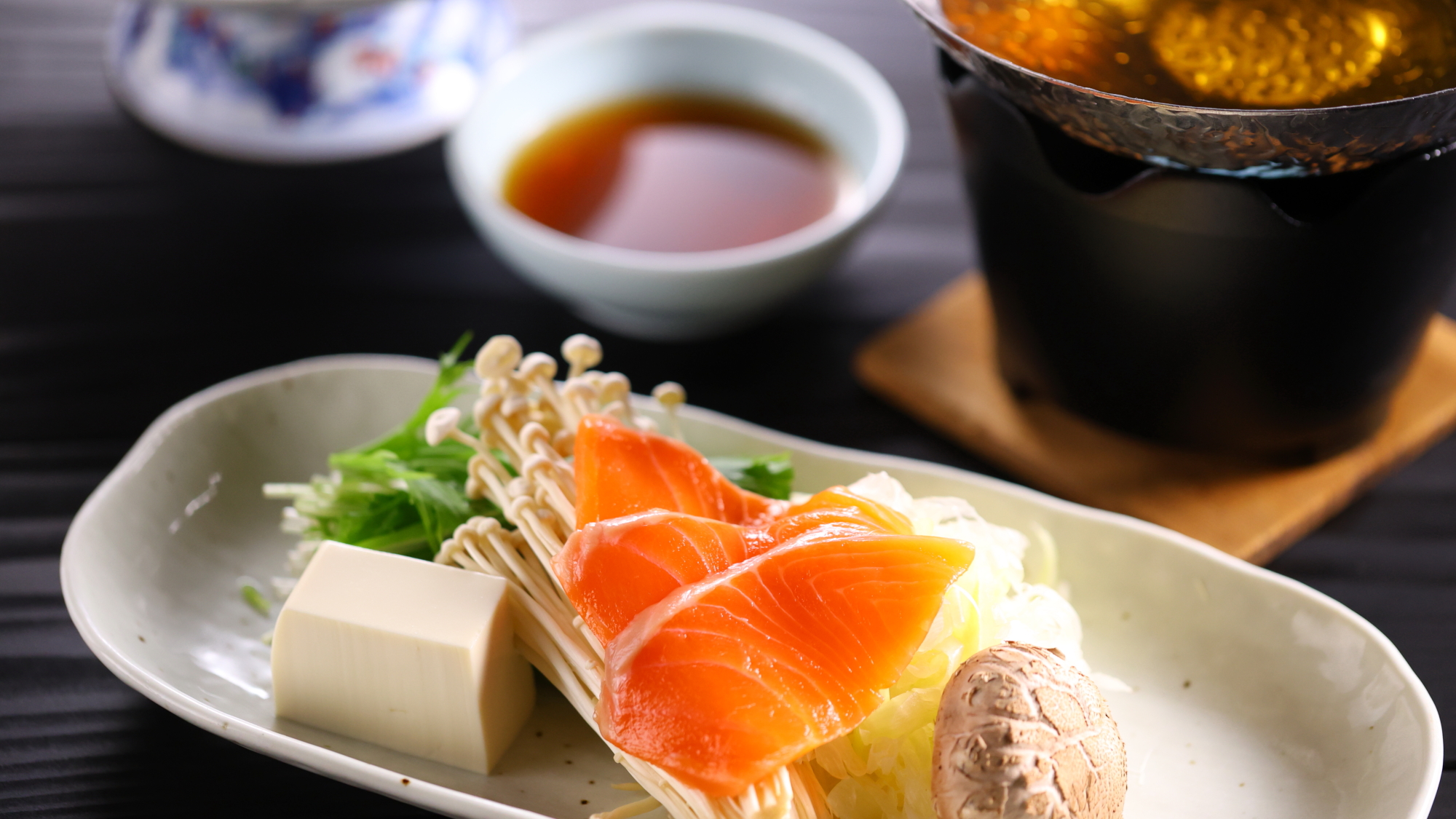 【ひとつ上の贅沢◆特別会席】鍋物の一例