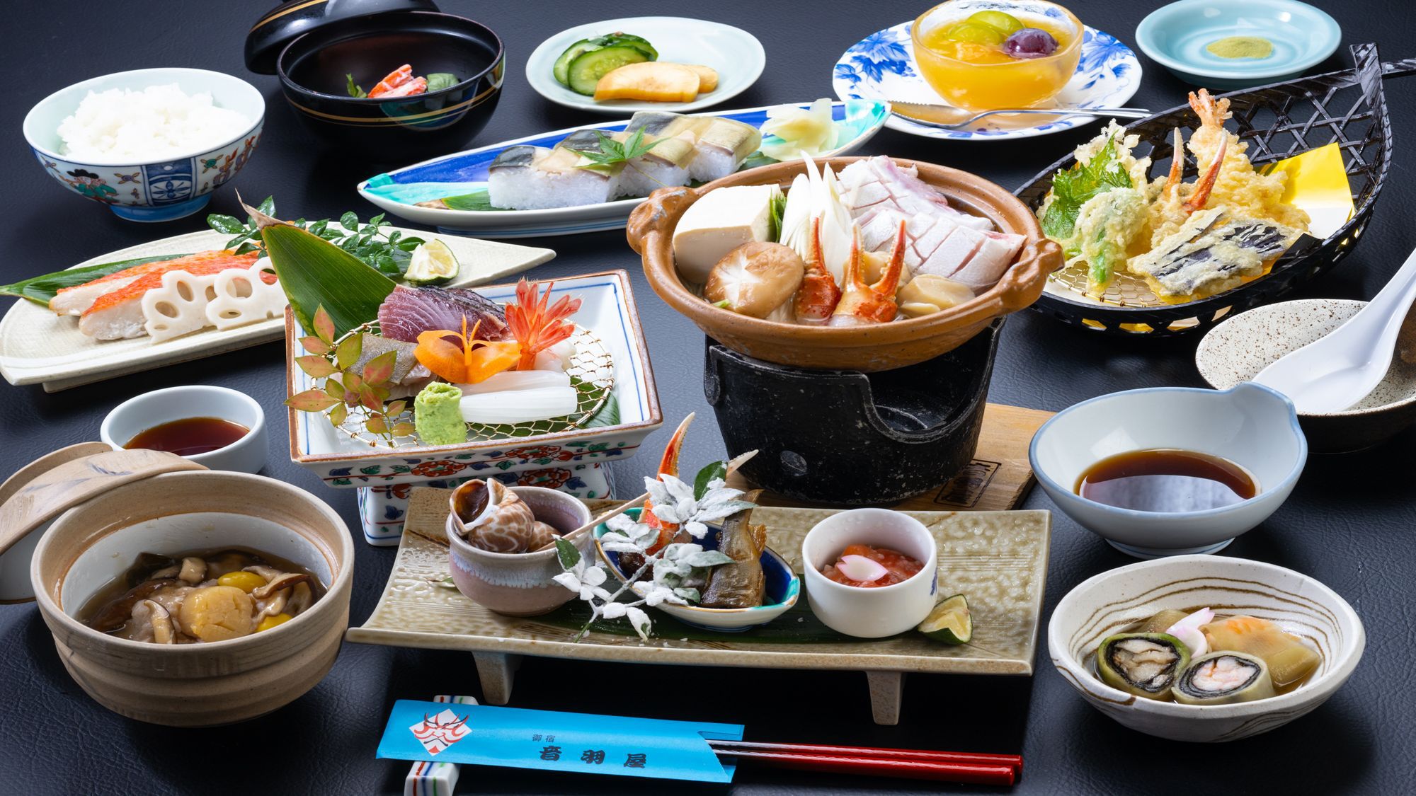 旬の素材を使用した和会席イメージ