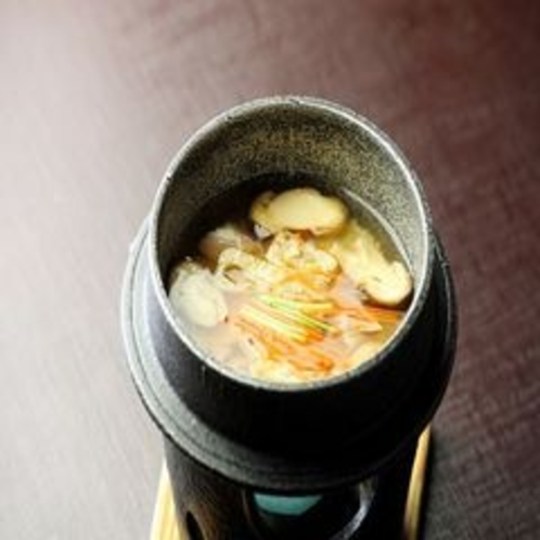 松茸プラン釜飯