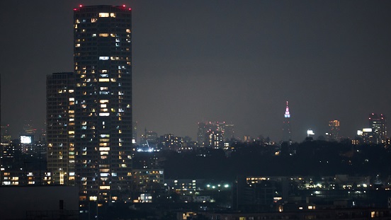 客室からの夜景2