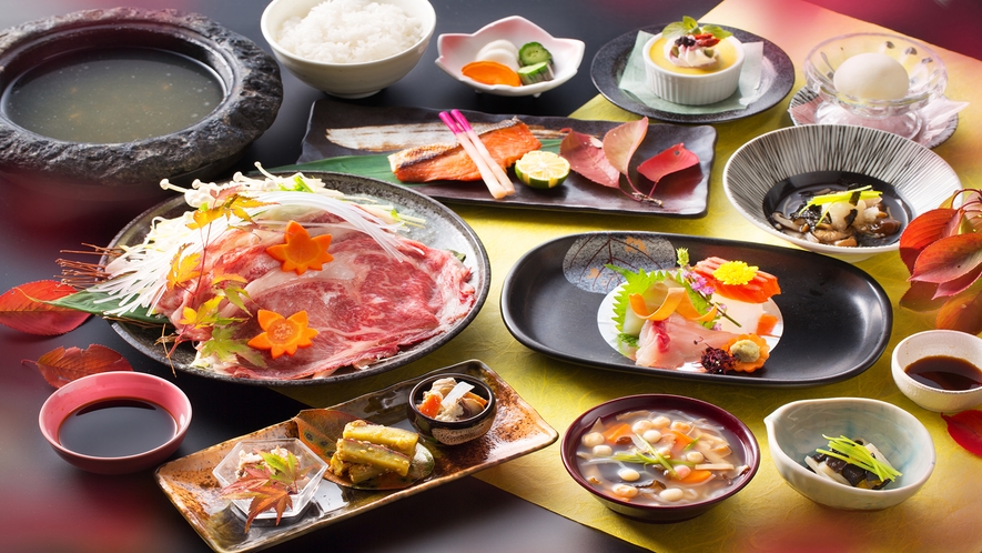 「会津郷土会席料理」のイメージ♪「秋」の一例になります♪※季節・仕入れにより内容が異なります。