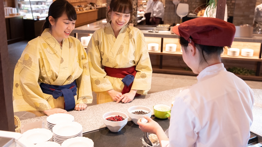 歌わないんだけど・・・美味しいコールドストーンアイス♪ご夕食ブッフェ（バイキング）