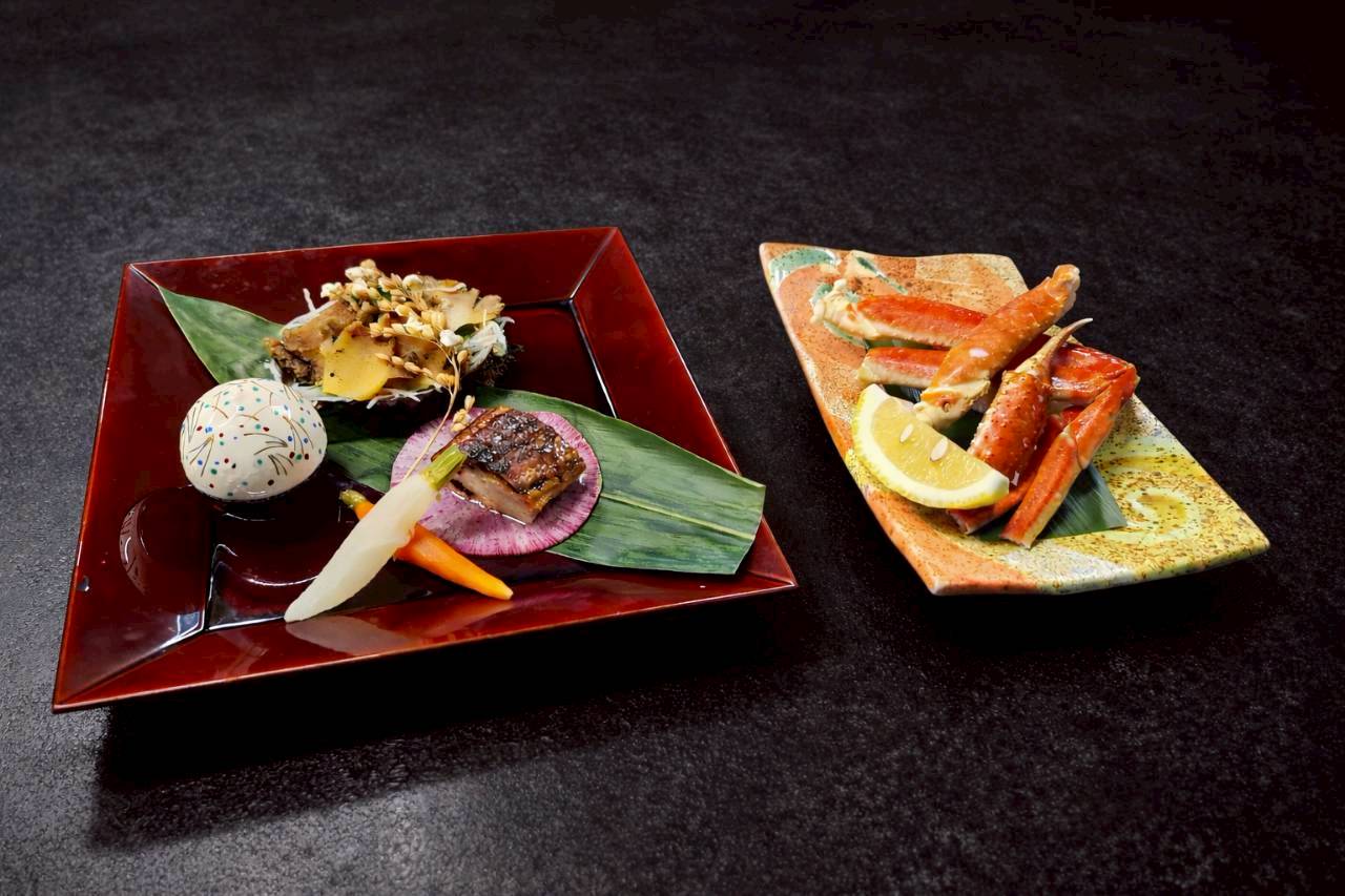 特別会席　前菜一例