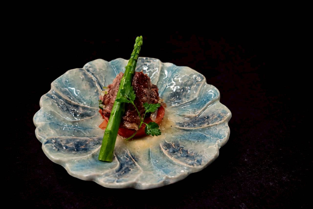 お肉会席　前菜一例