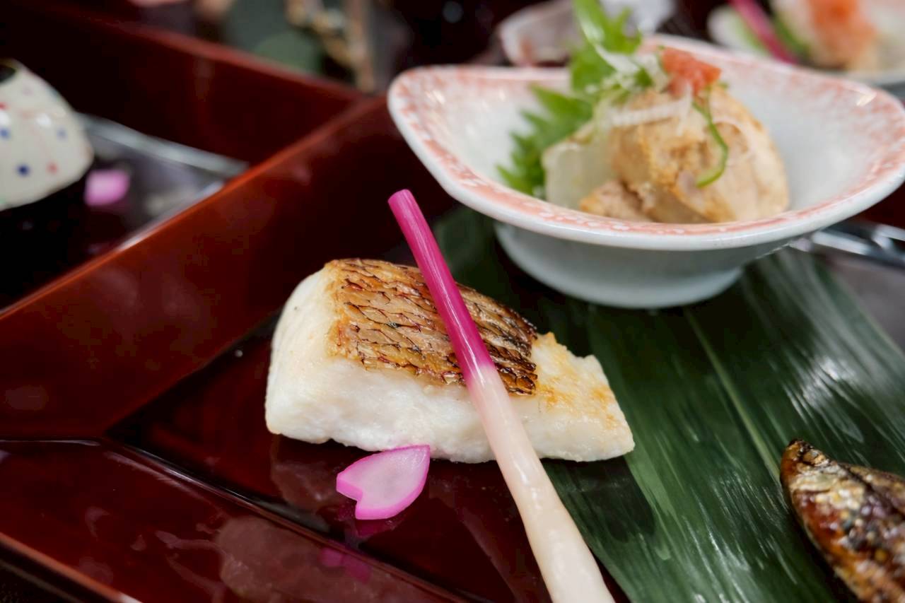 海鮮会席　前菜一例