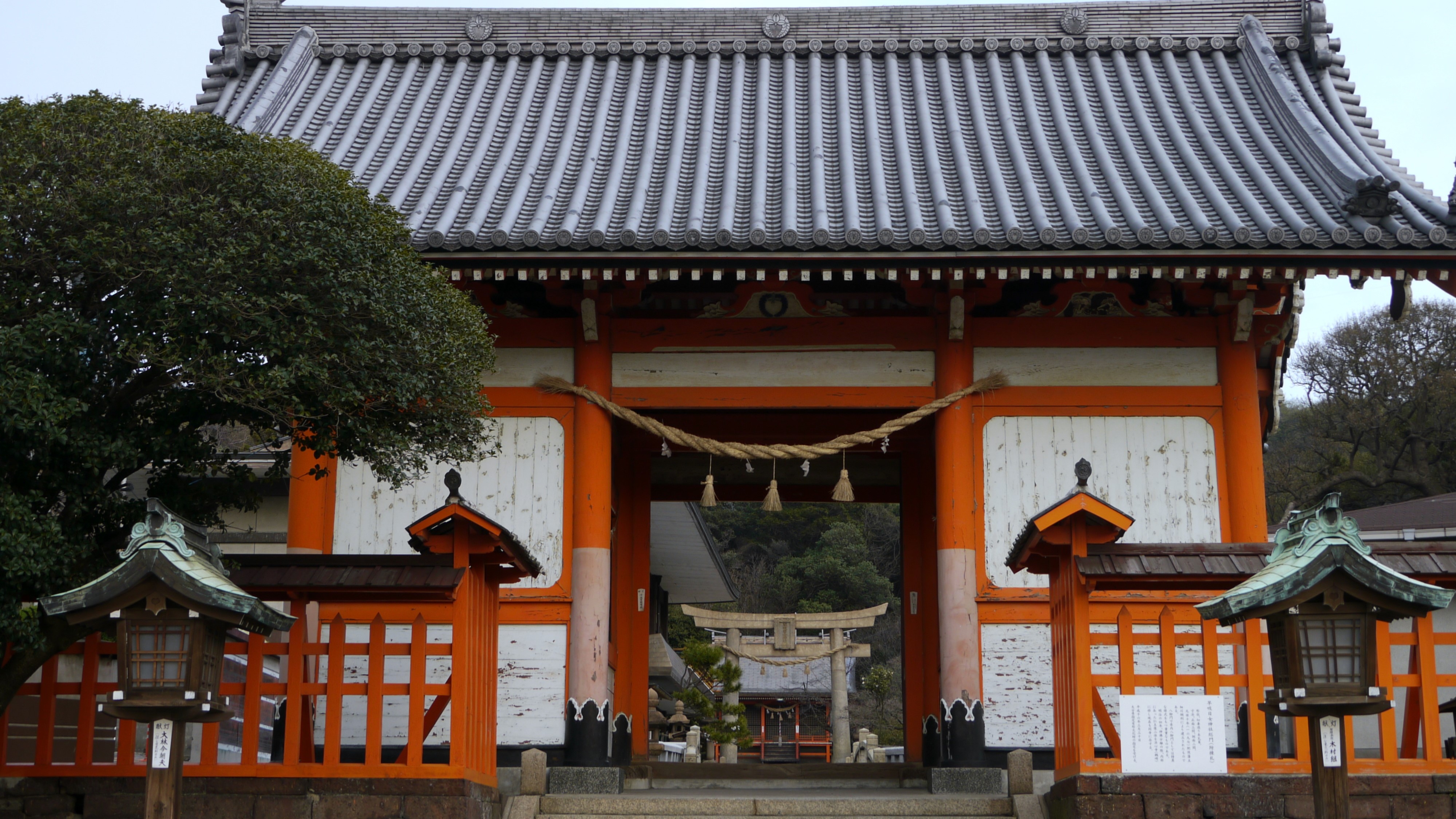 早吸日女神社　画像提供：ツーリズム大分