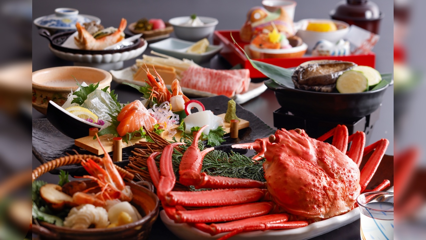 【夕食・個室】鳥取の秋の味覚を味わう「旬彩味覚会席」