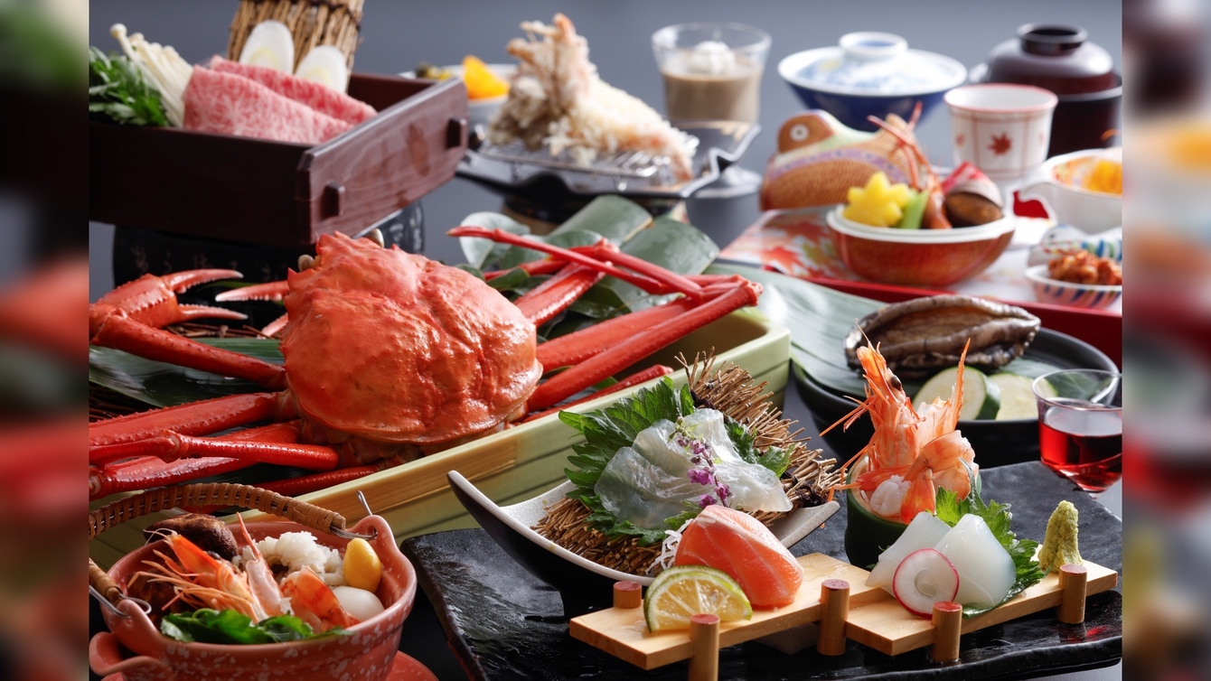 【夕食・個室】鳥取の秋の味覚を味わう「旬彩味覚会席」