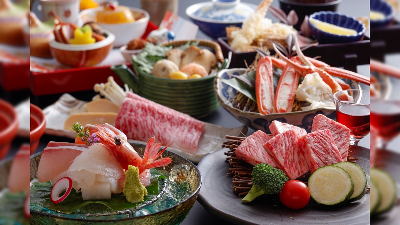 【10％OFF】【楽天スーパーSALE】【夕食・個室】鳥取黒毛和牛しゃぶしゃぶとステーキ付きプラン