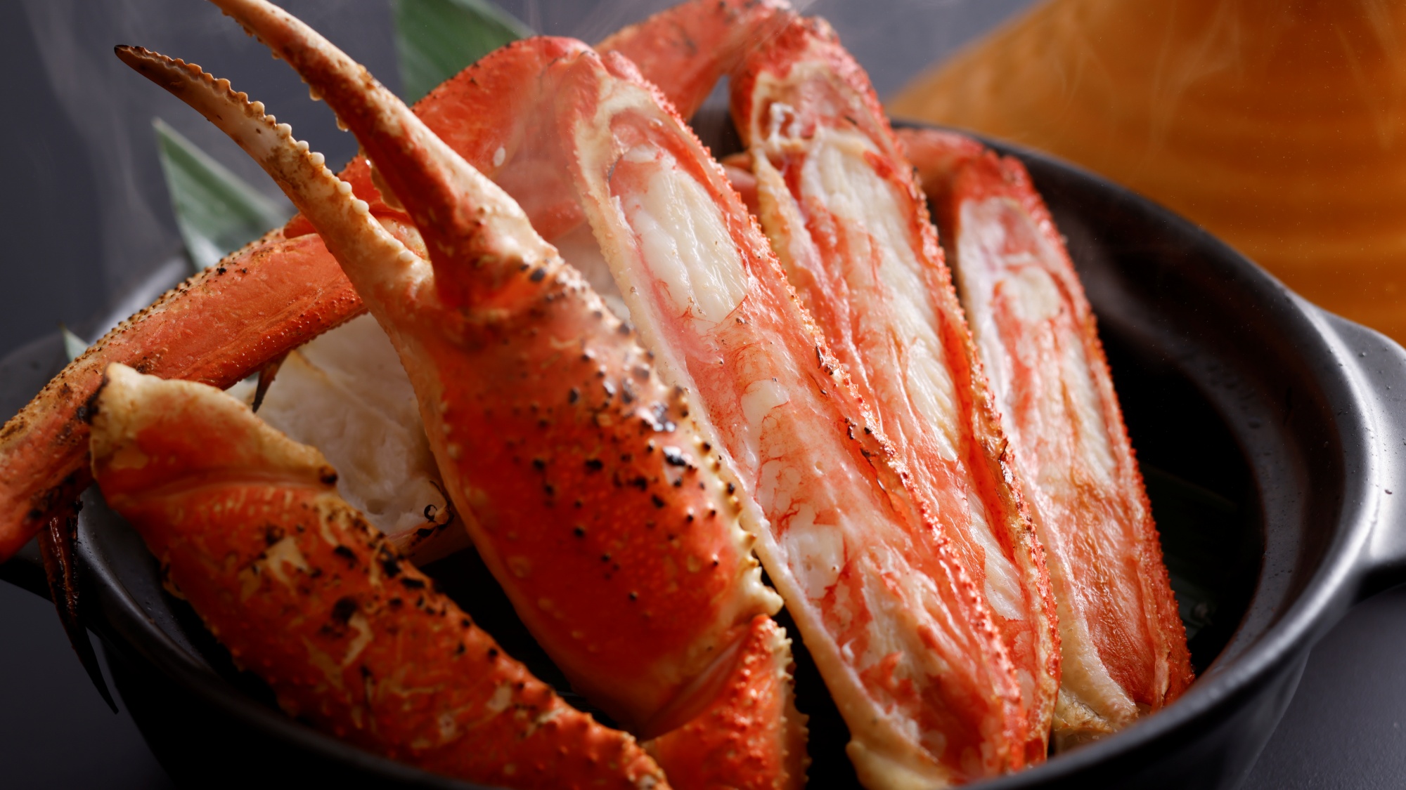 ■2025年冬　姿蟹一枚付き会席　焼き蟹タジン仕立て