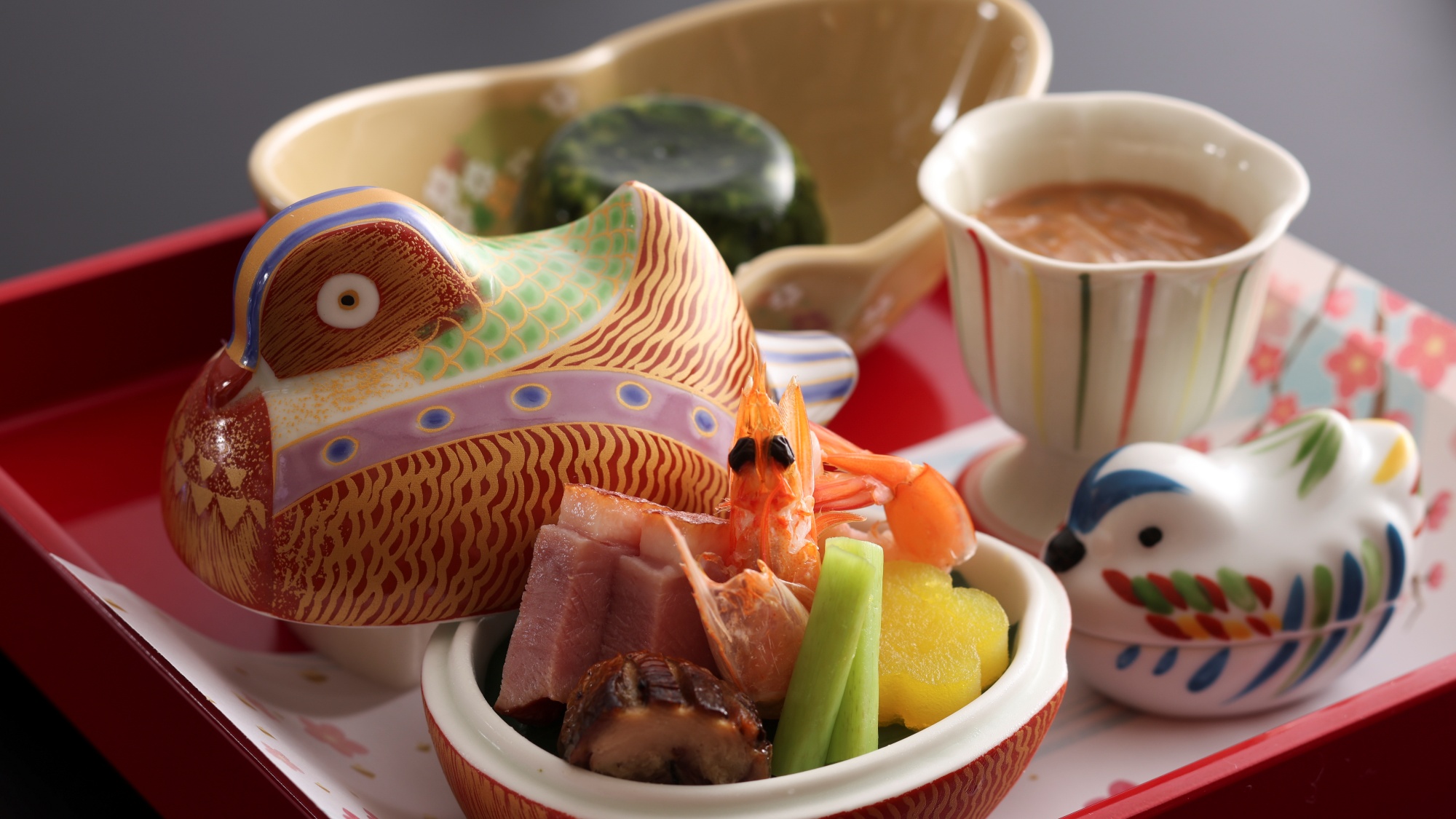 2026年春　岩崎会席　前菜