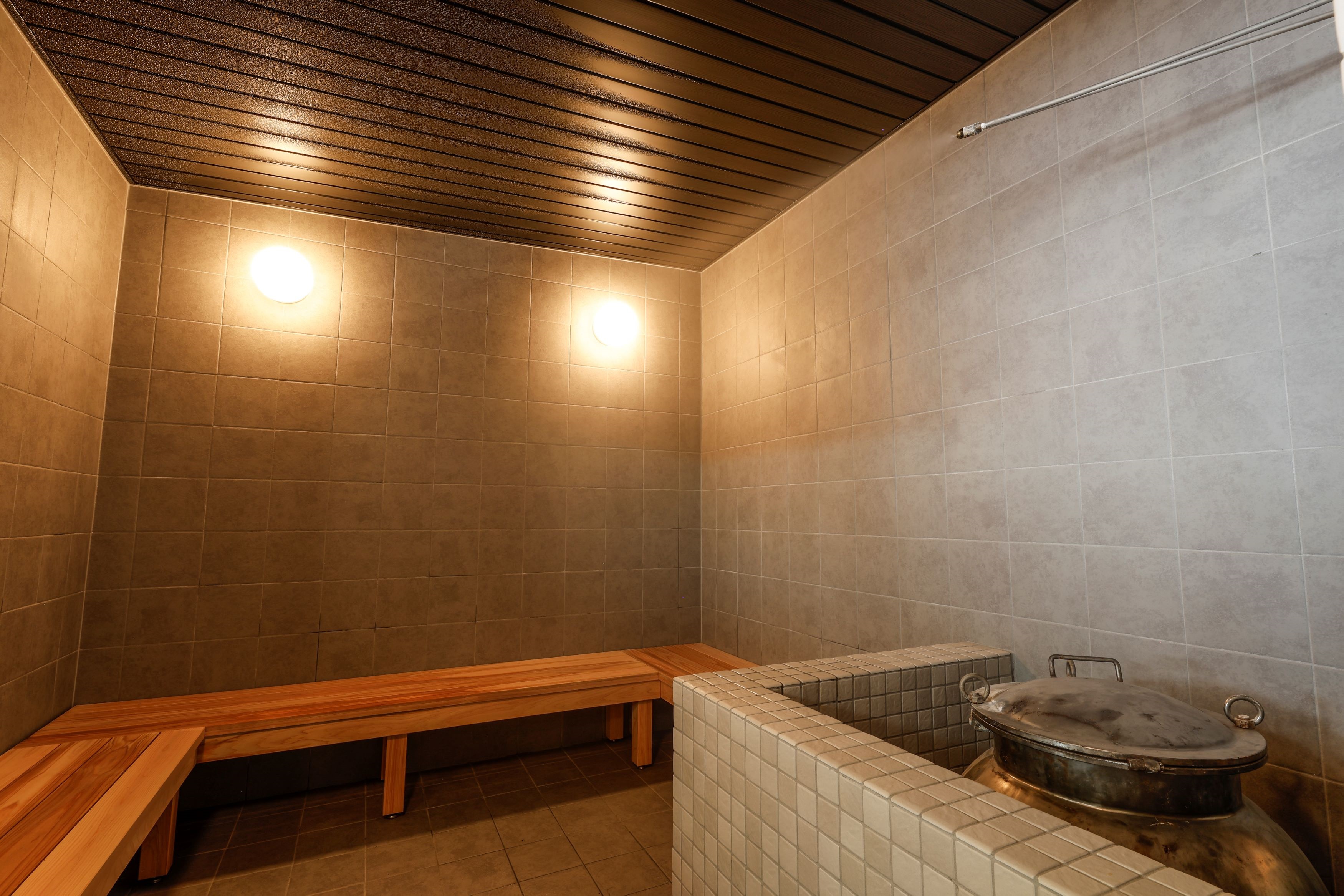 ラジウム蒸気風呂