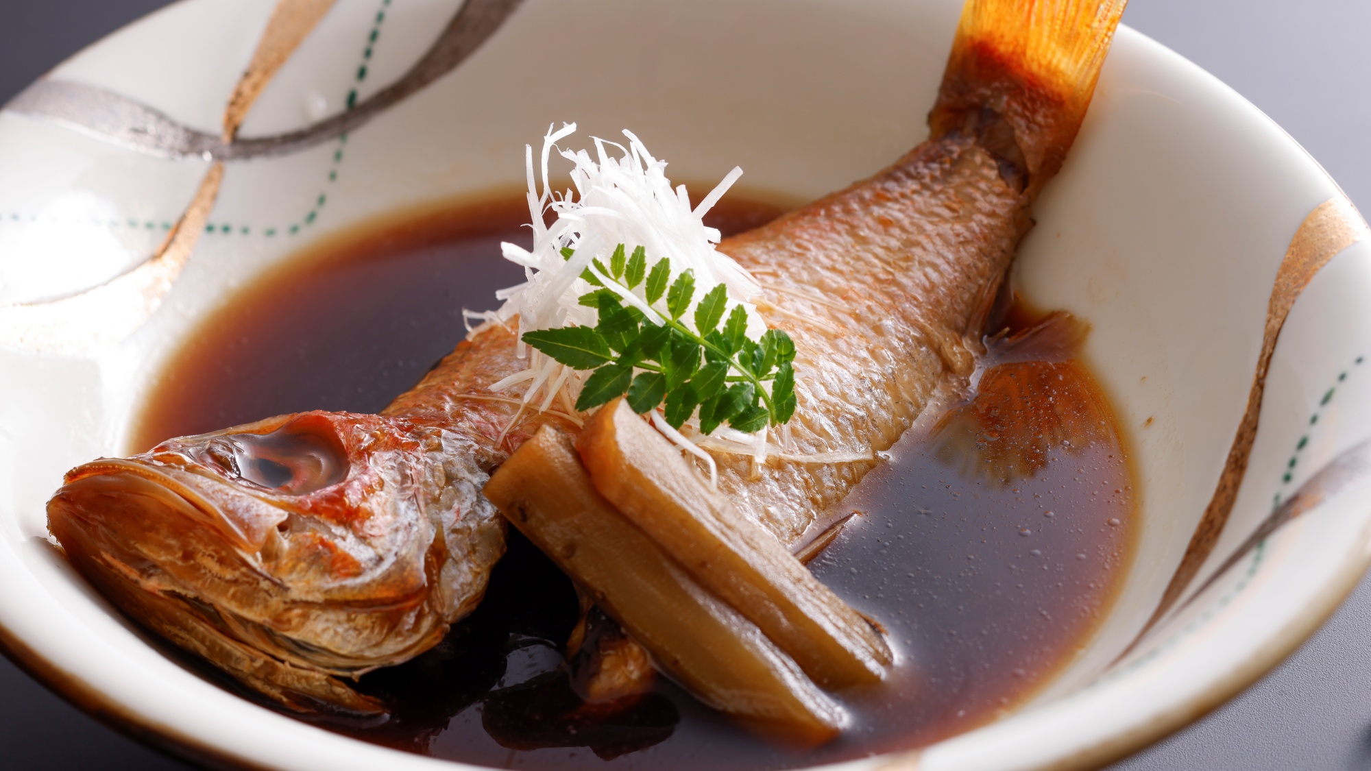2026年夏　のどぐろと和牛饗宴会席　ノドグロ煮付け
