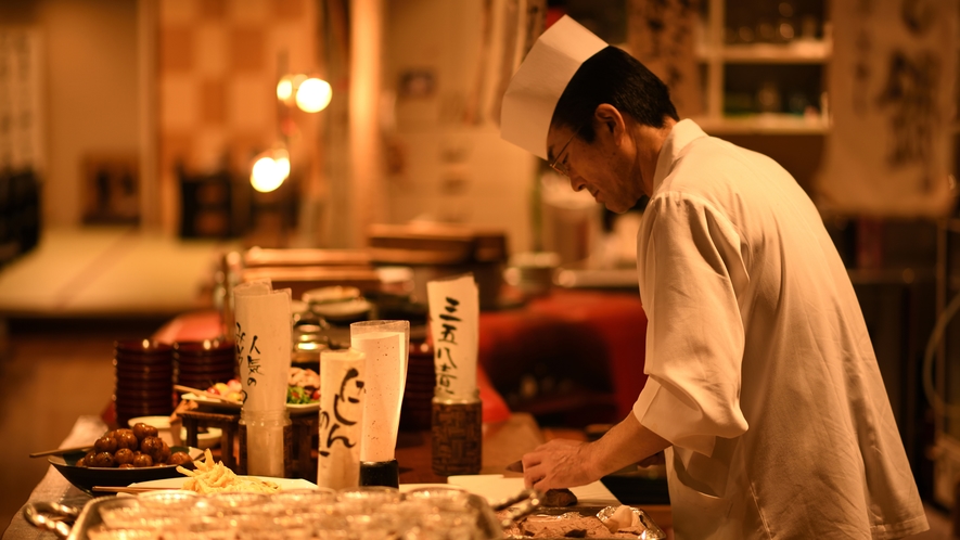 ◆「かまど料理」と「おばんざい」は食べ放題