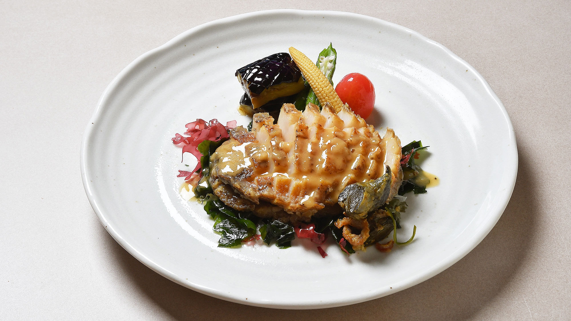  ◆【料理長の逸品！あわびステーキ付き】海鮮網焼きと旬菜バイキング＆お酒・ソフトドリンク飲み放題！