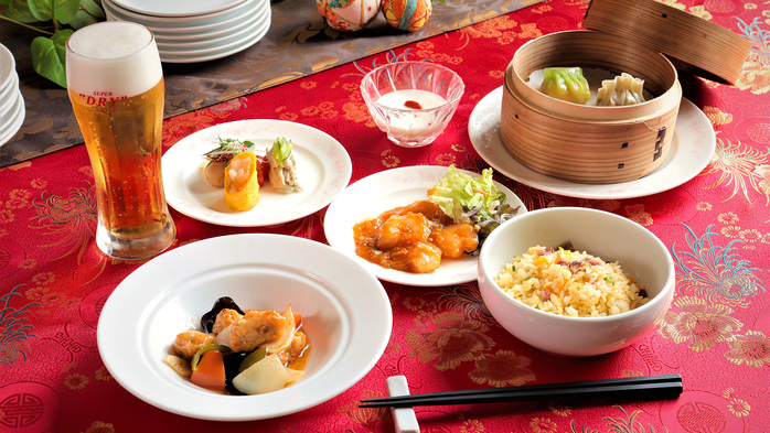 【ミールクーポン2000円分付｜朝食付】〜本格中国料理をお気軽に〜桃苑のご夕食をお好みでアレンジ