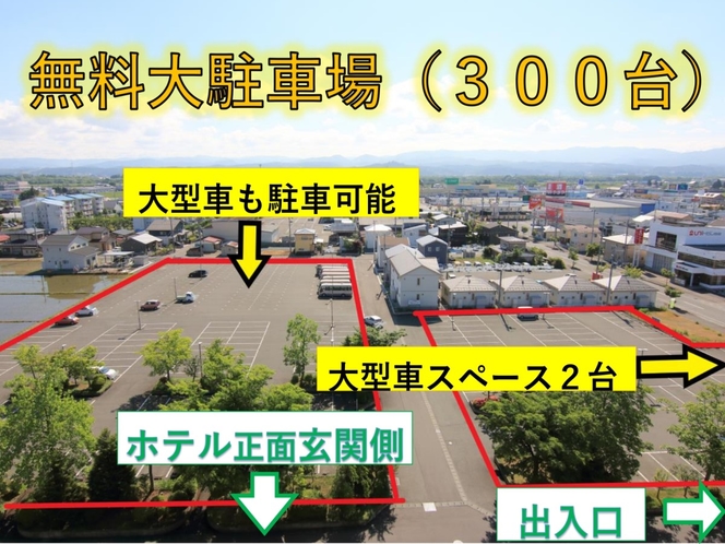 無料駐車場案内