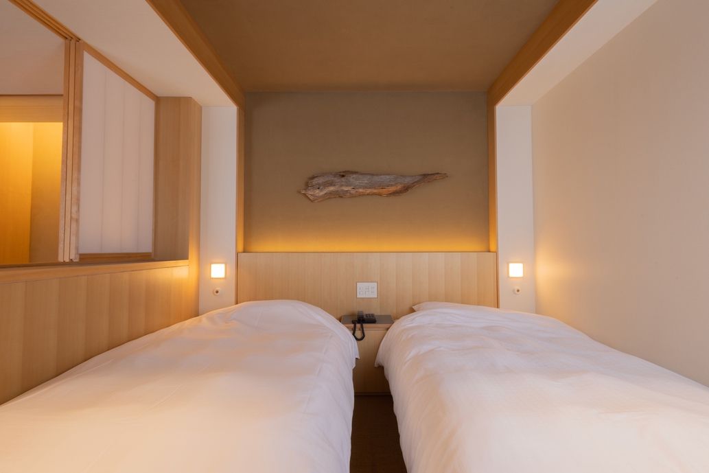 和洋室　錦　約26平米ツイン　【バス・トイレ付き】