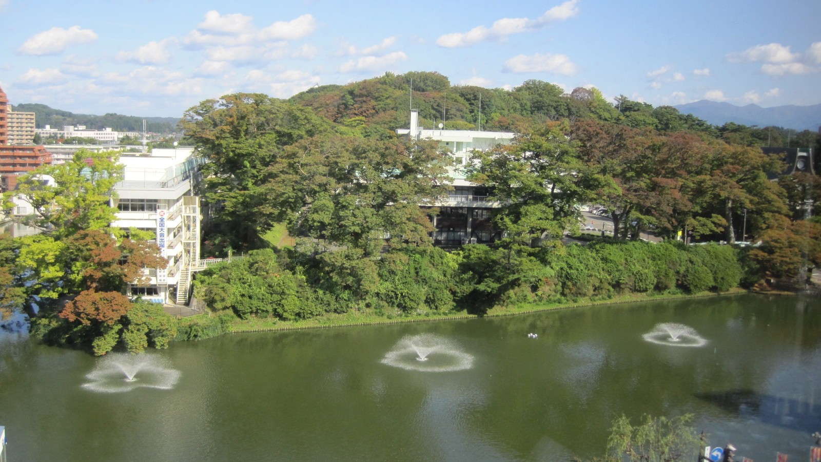 【景観】千秋公園　目の前に広がる四季折々の景色。