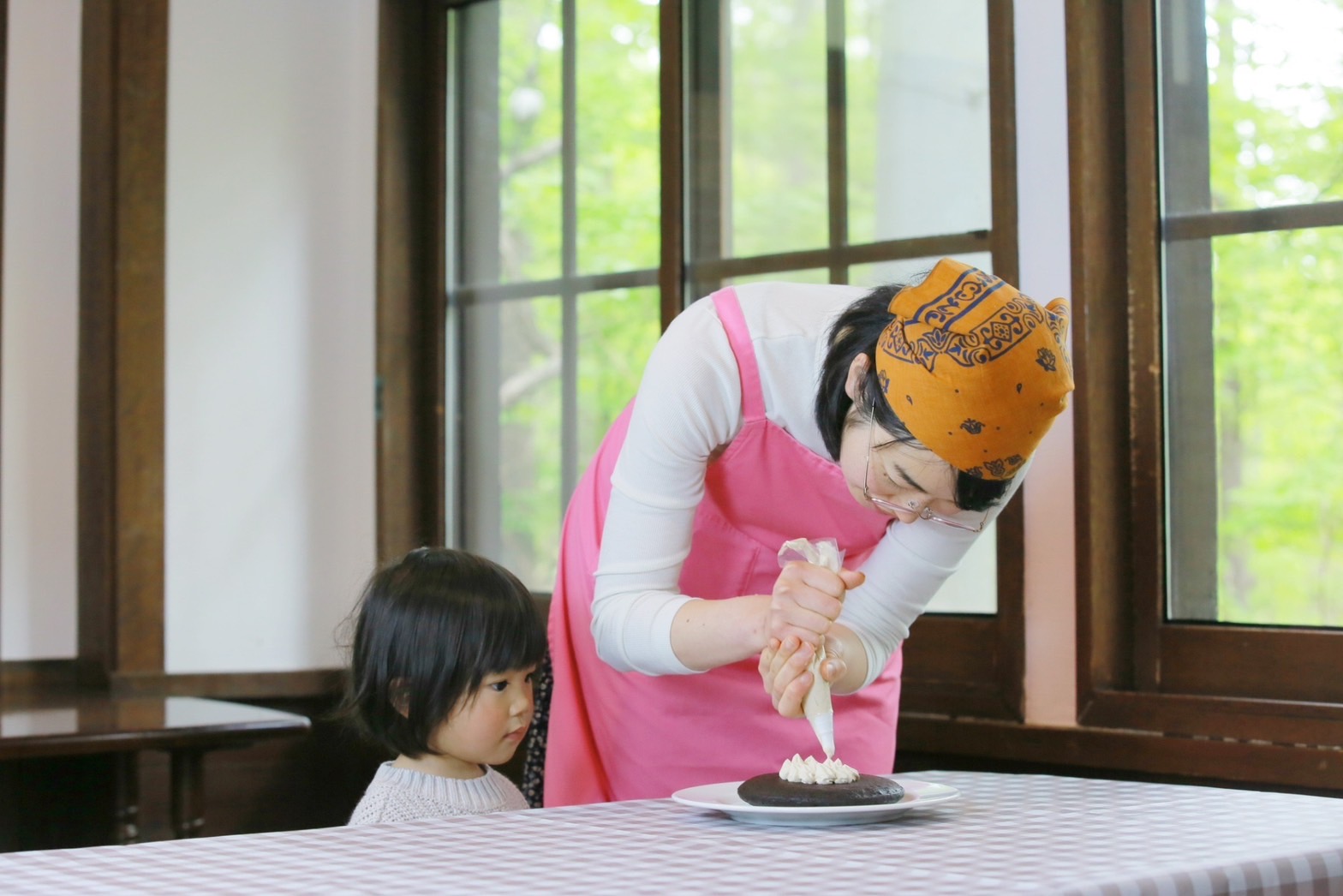 手作りケーキ