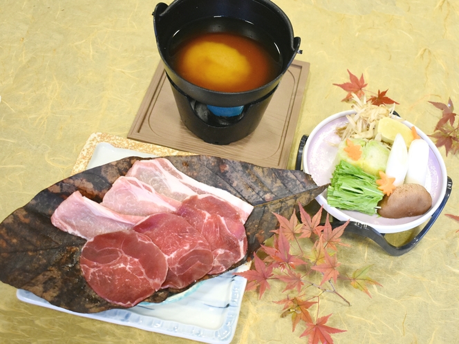 【期間限定】那須塩原の郷土料理◆常盤風「巻狩鍋」プラン