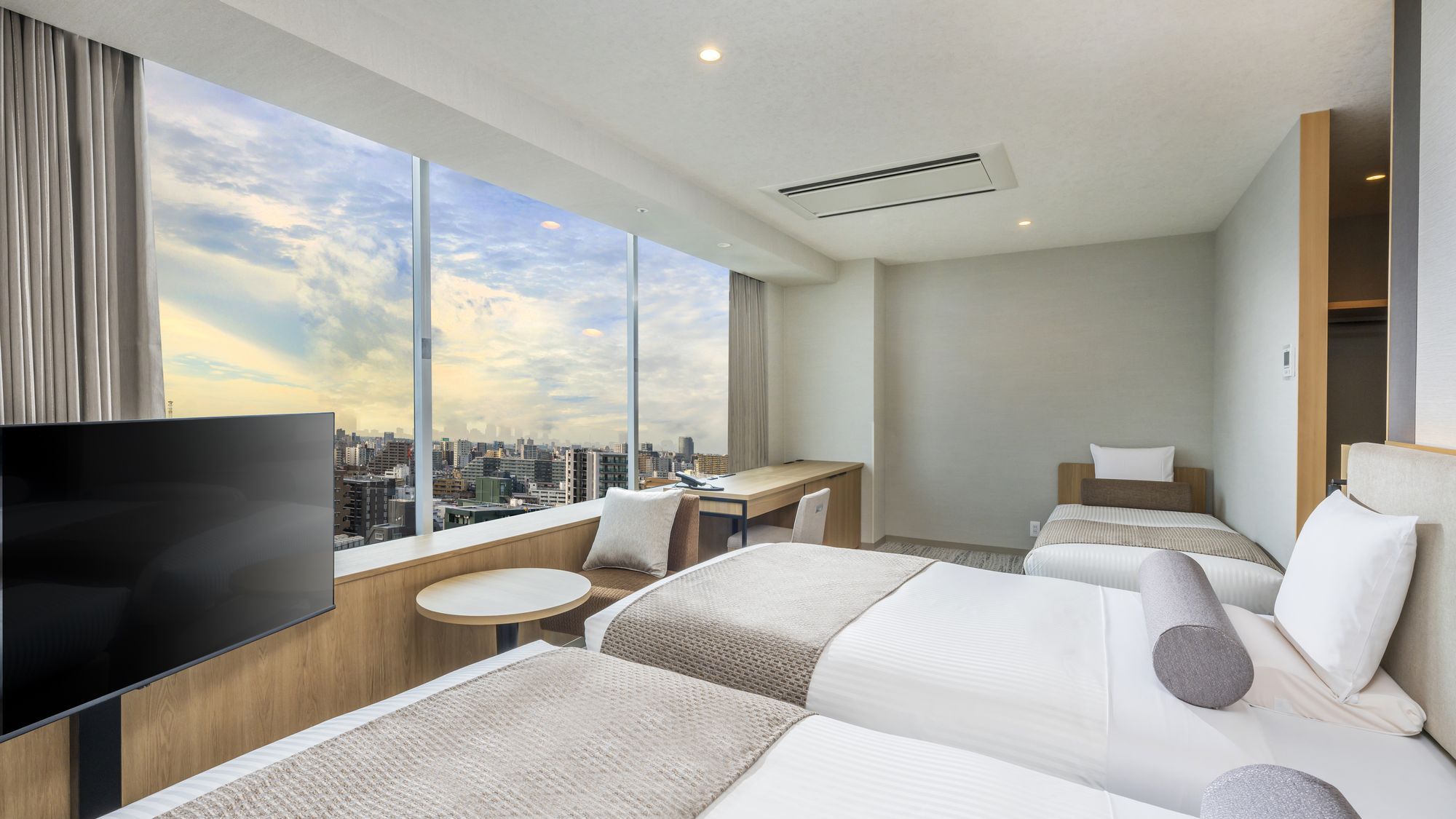 《禁煙》スカイビューツイン エキストラベッド