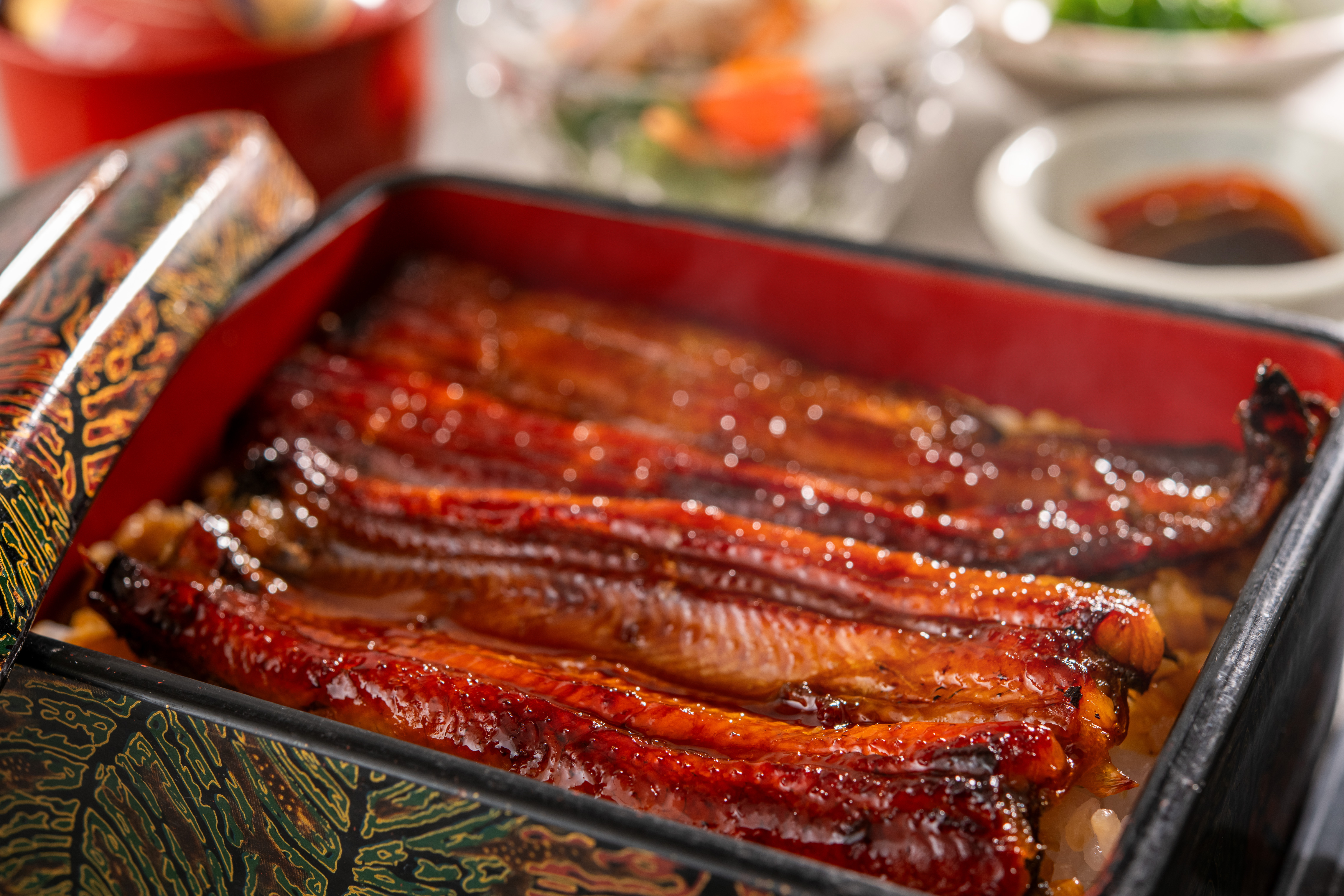 〈割烹みなと〉うな重御膳