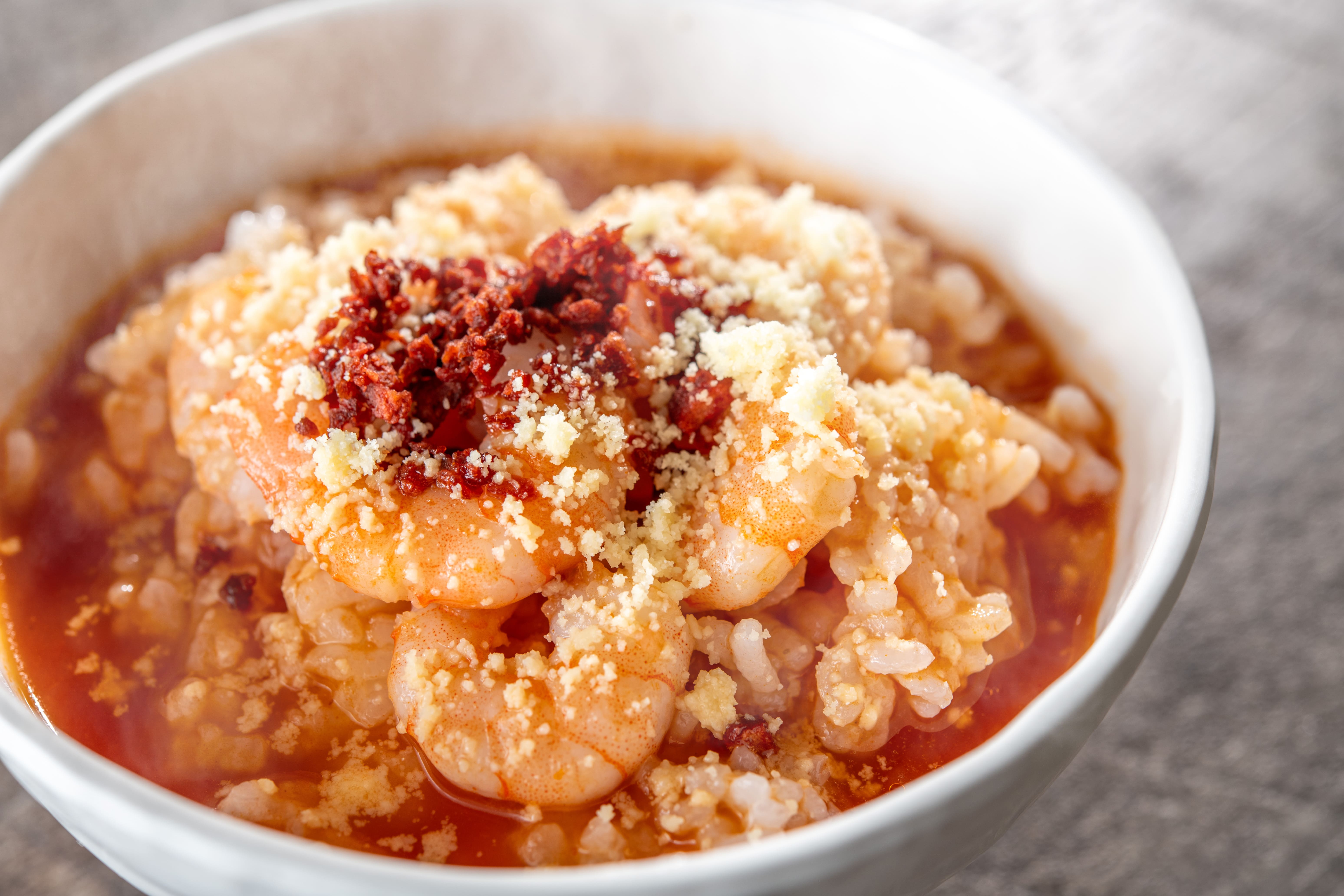 洋風茶漬け（トマトリゾット風）