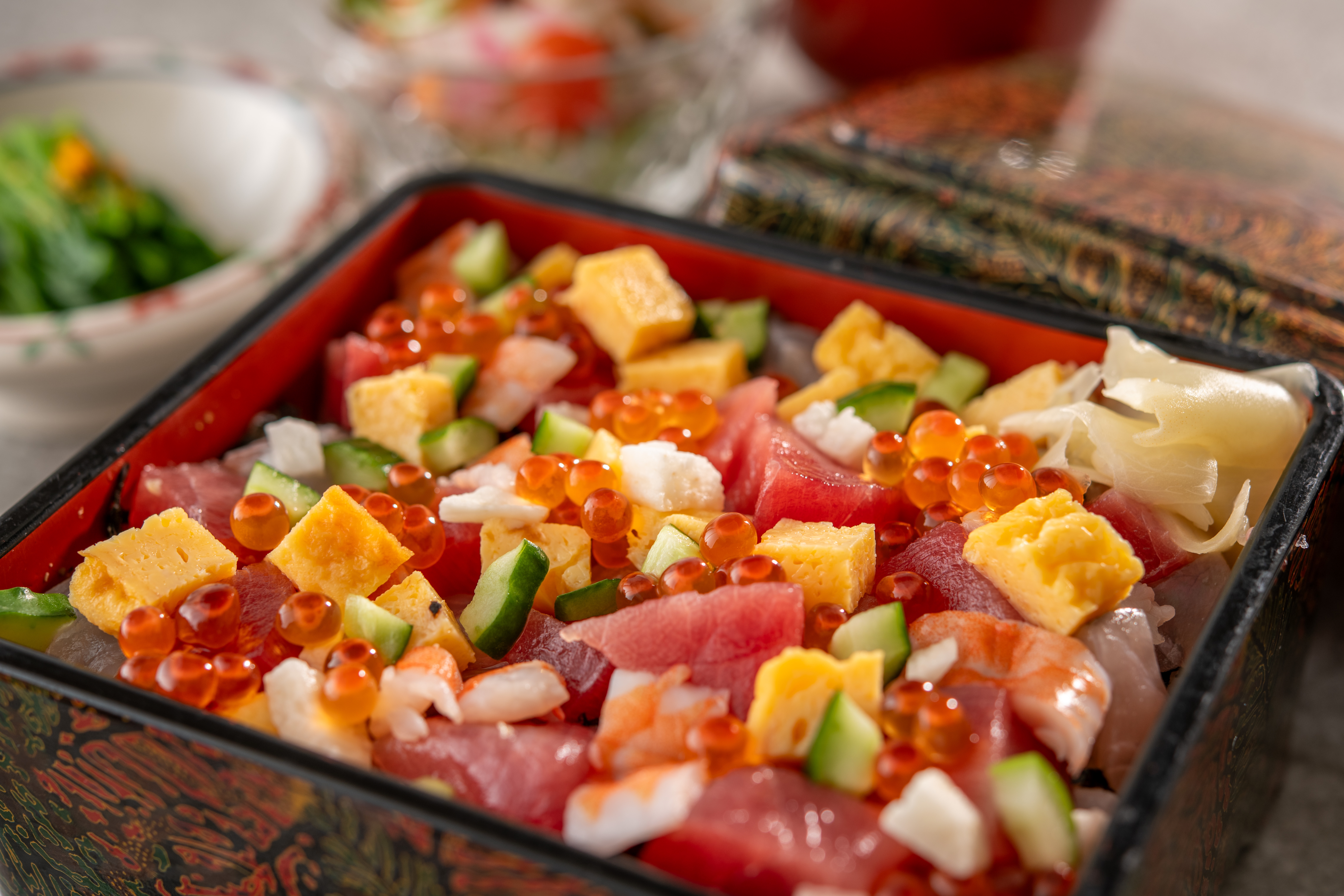 ＜割烹みなと＞海鮮ちらし寿司御膳