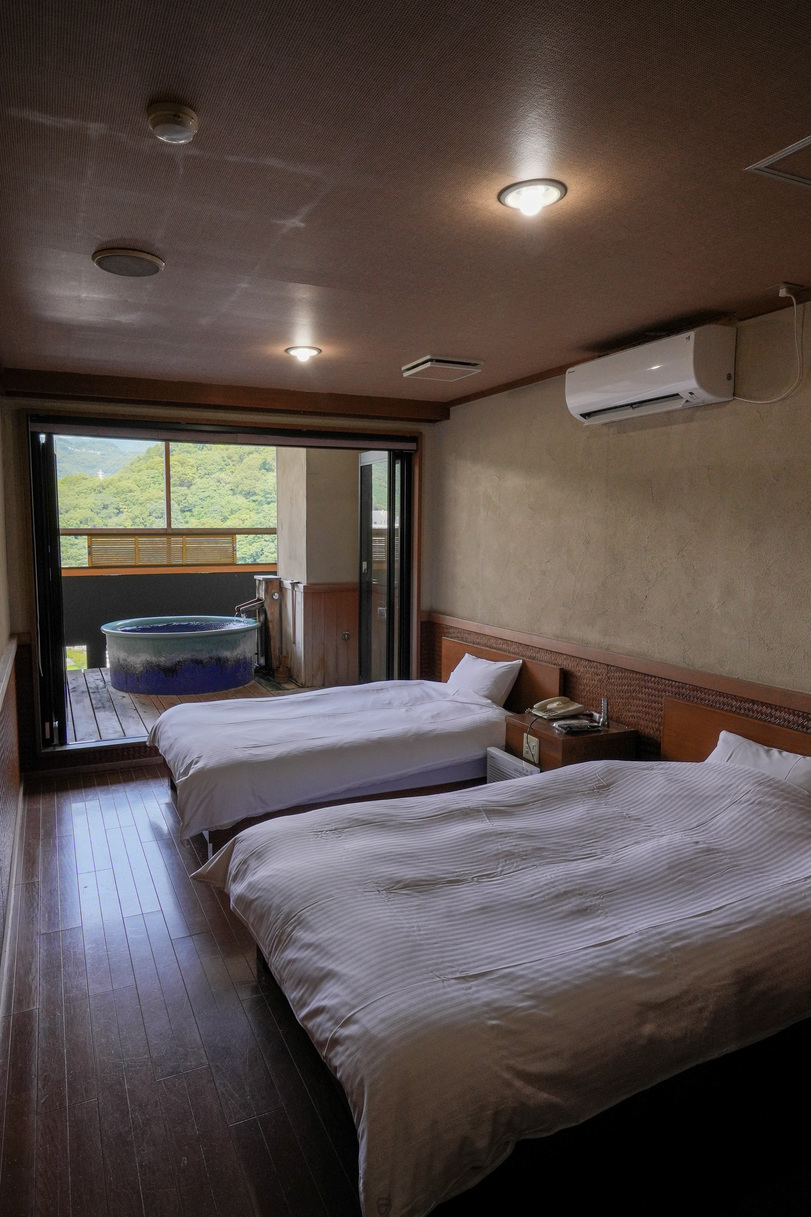 露天風呂付「和風洋室・ツインタイプ」