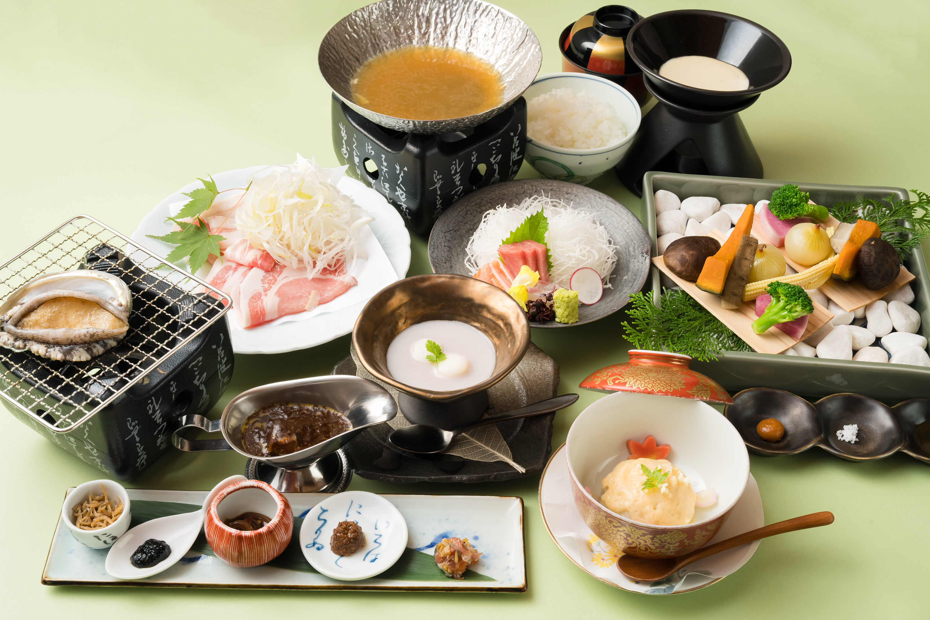 夕食例