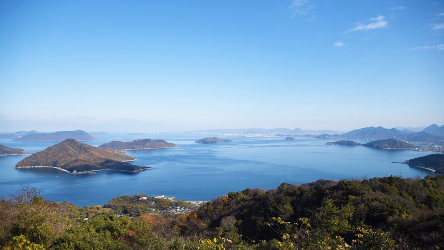 【紫雲出山】瀬戸内海の眺望