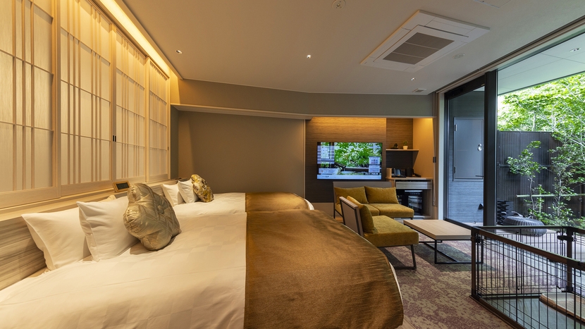 別邸とら梅<ペット同伴専用>和洋室【露天風呂+ドッグラン付】