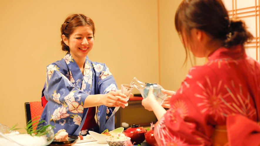 【個室食】