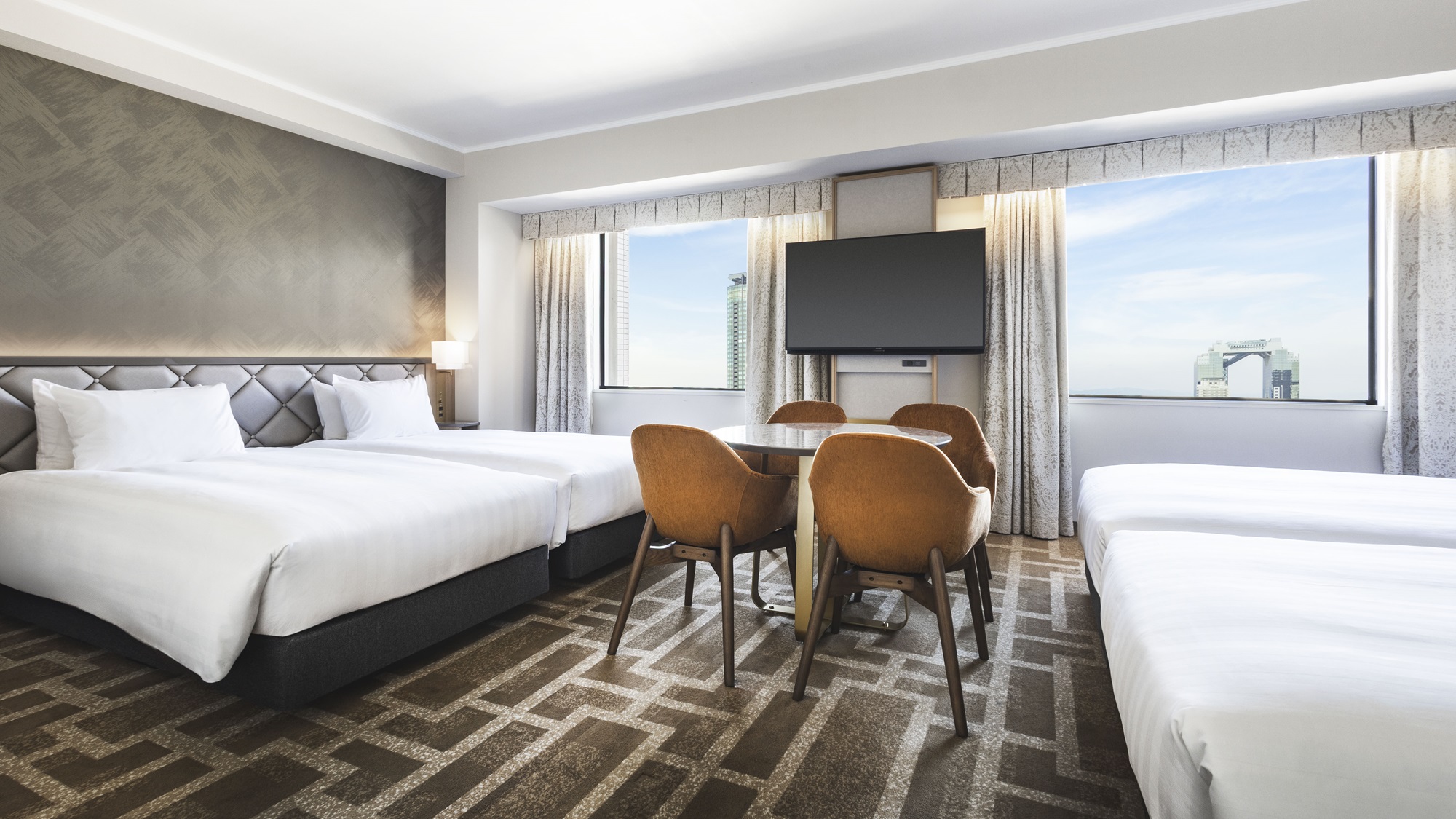 フォース【40平米】ベッドサイズ：幅105cm&times;長さ200cm&times;4台