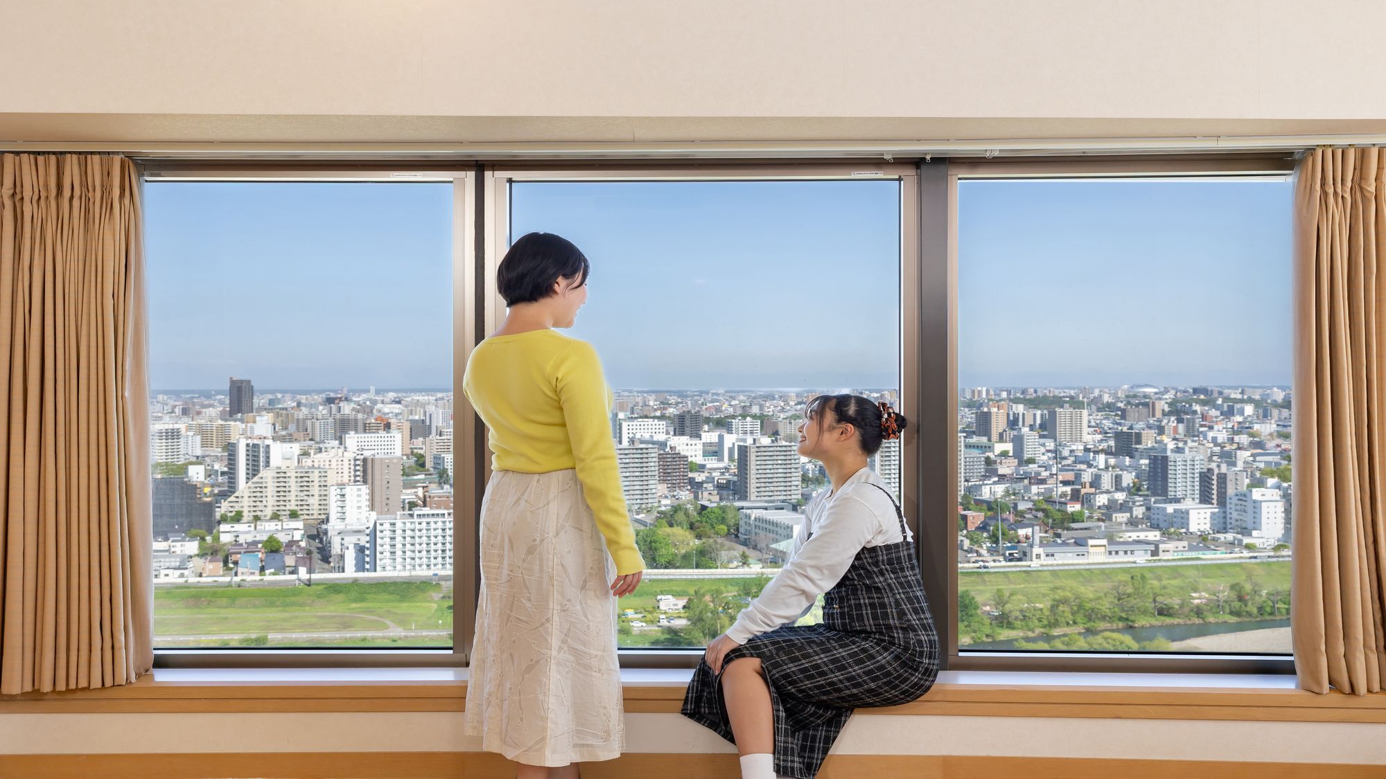 【禁煙／最上階】エグゼクティブハイフロアからの景色