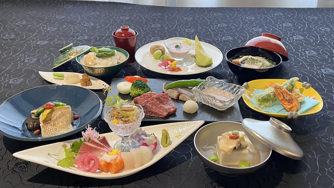 【四季彩和食-雅】食の宝庫☆鳥取を食す地産地消グレードアップ！旬を味わう自慢の和会席＜2食付＞